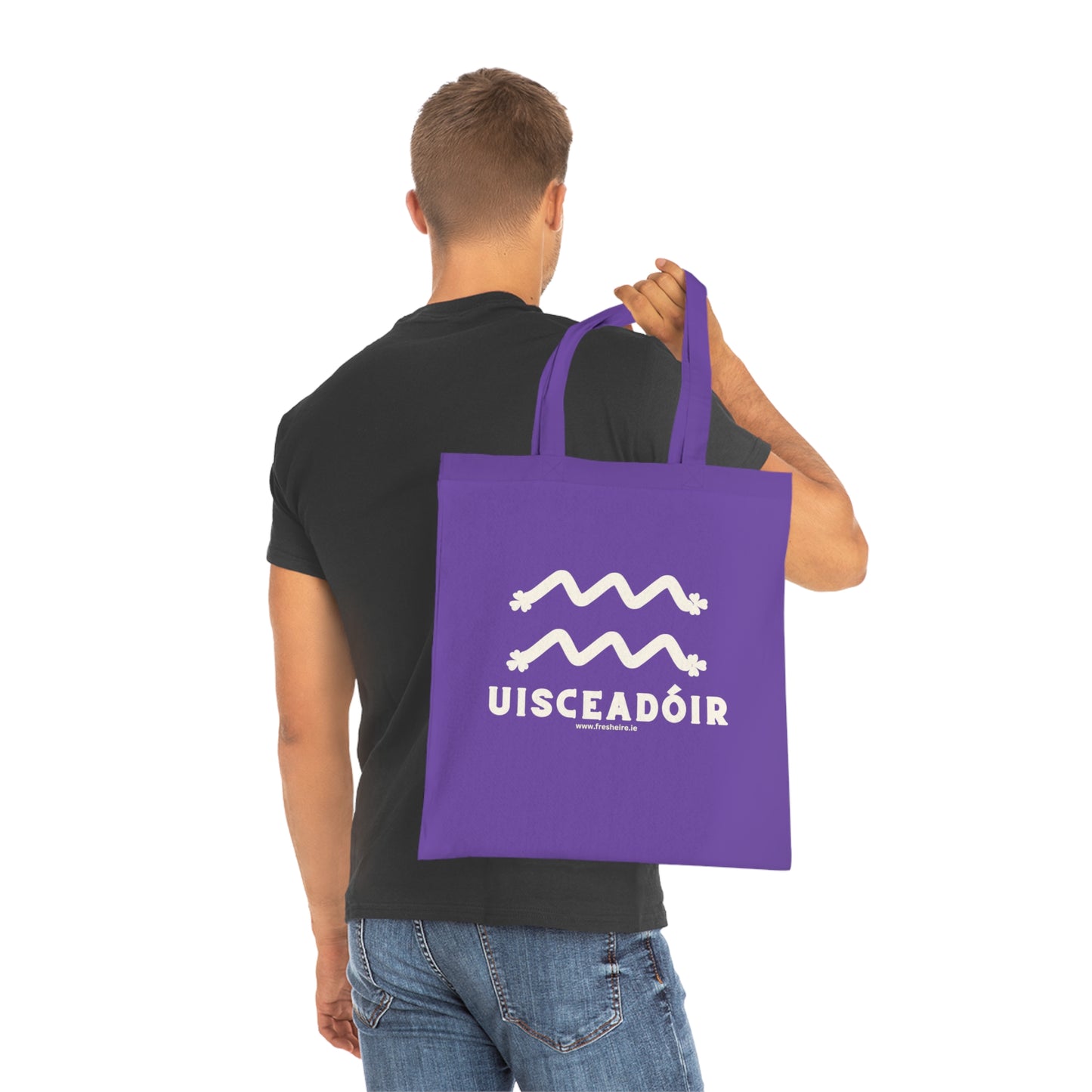 UISCEADÓIR 100% Cotton Tote Bag