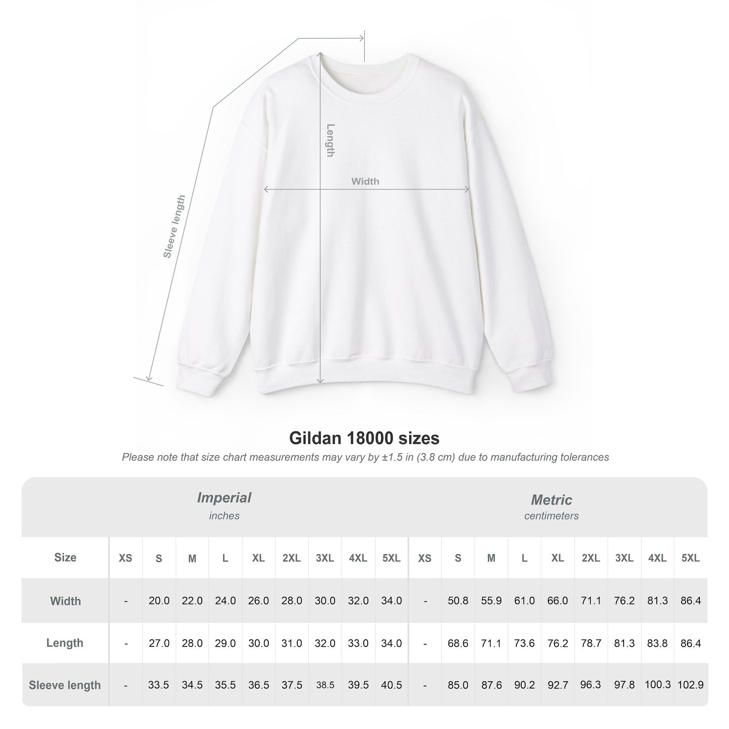 BOS BUALADH BOS Unisex Heavy Blend™ Crewneck Sweatshirt