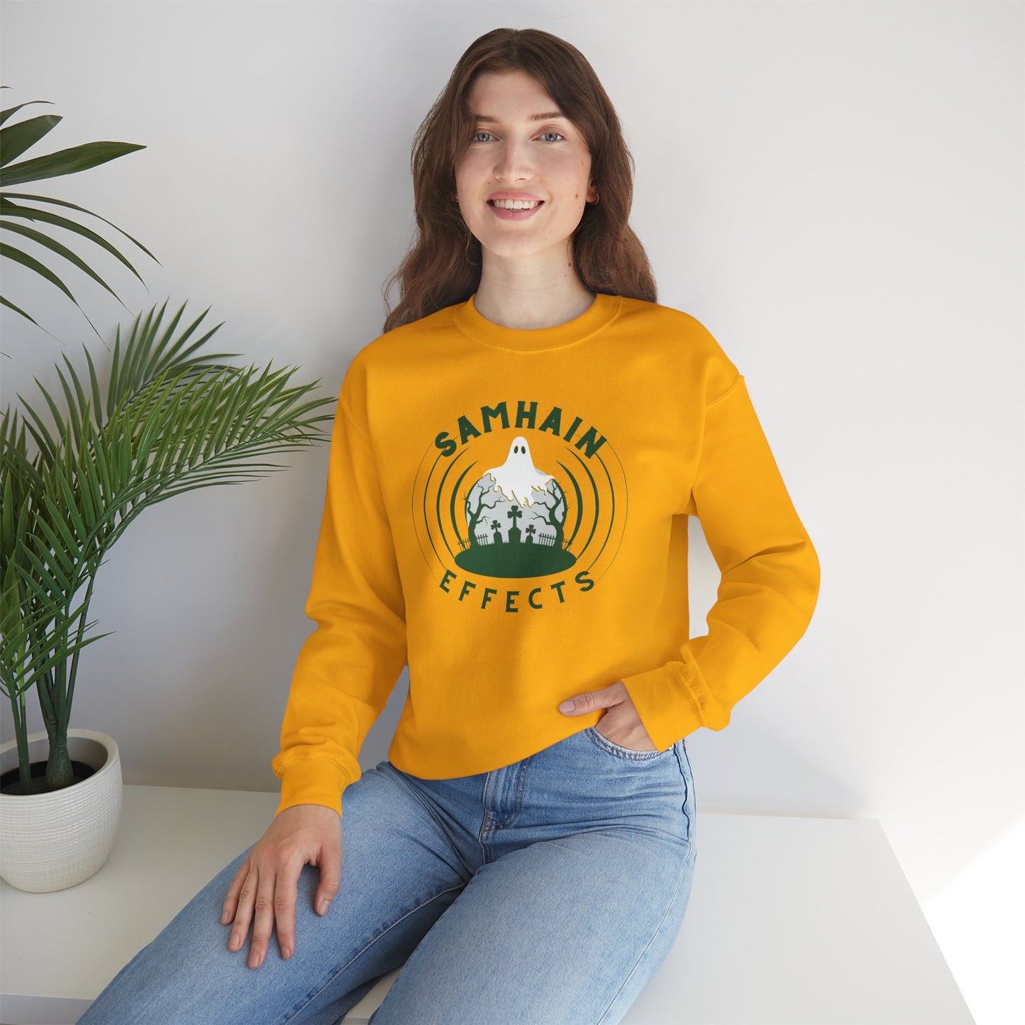 SAMHAIM EFFECTS Unisex Heavy Blend Crewneck Sweatshirt