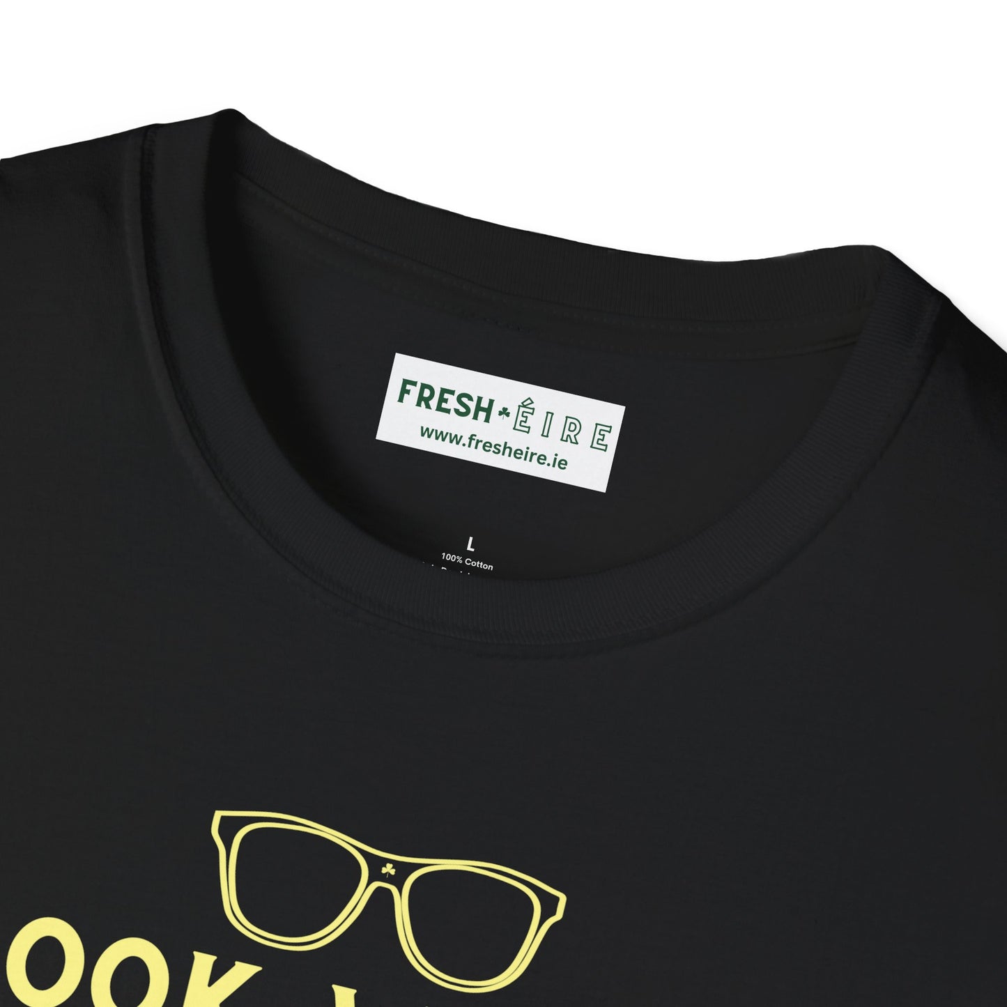 LOOK WHO'S AG CAINT Unisex Softstyle 100% Cotton T-Shirt