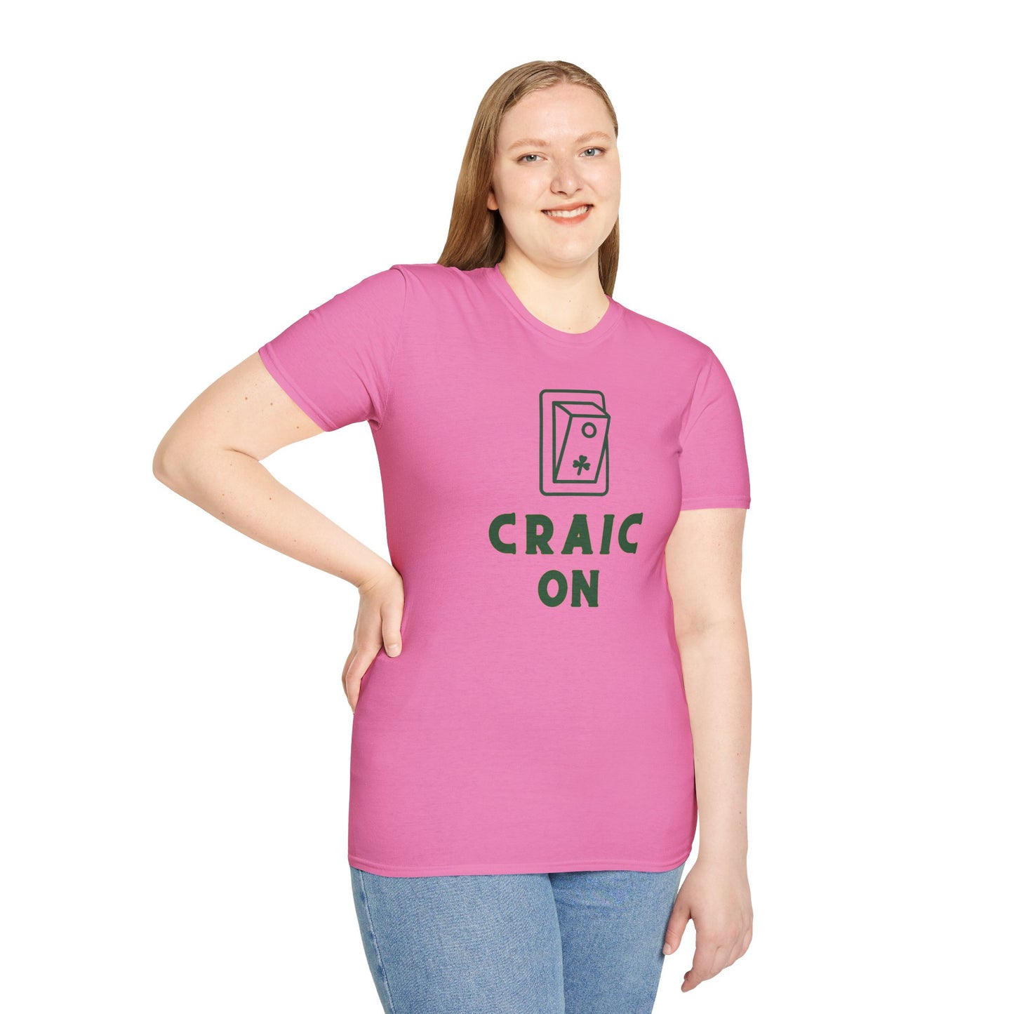 CRAIC ON Unisex Softstyle 100% Cotton T-Shirt