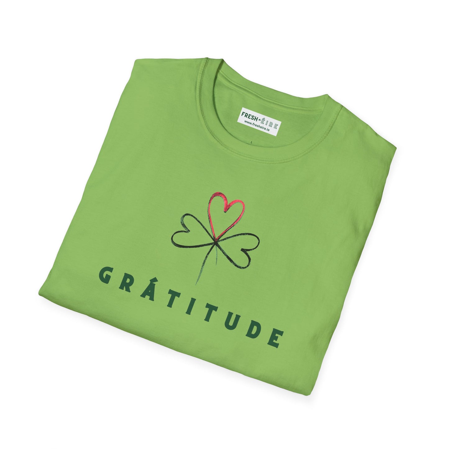 GRÁTITUDE Unisex Softstyle 100% Cotton T-Shirt