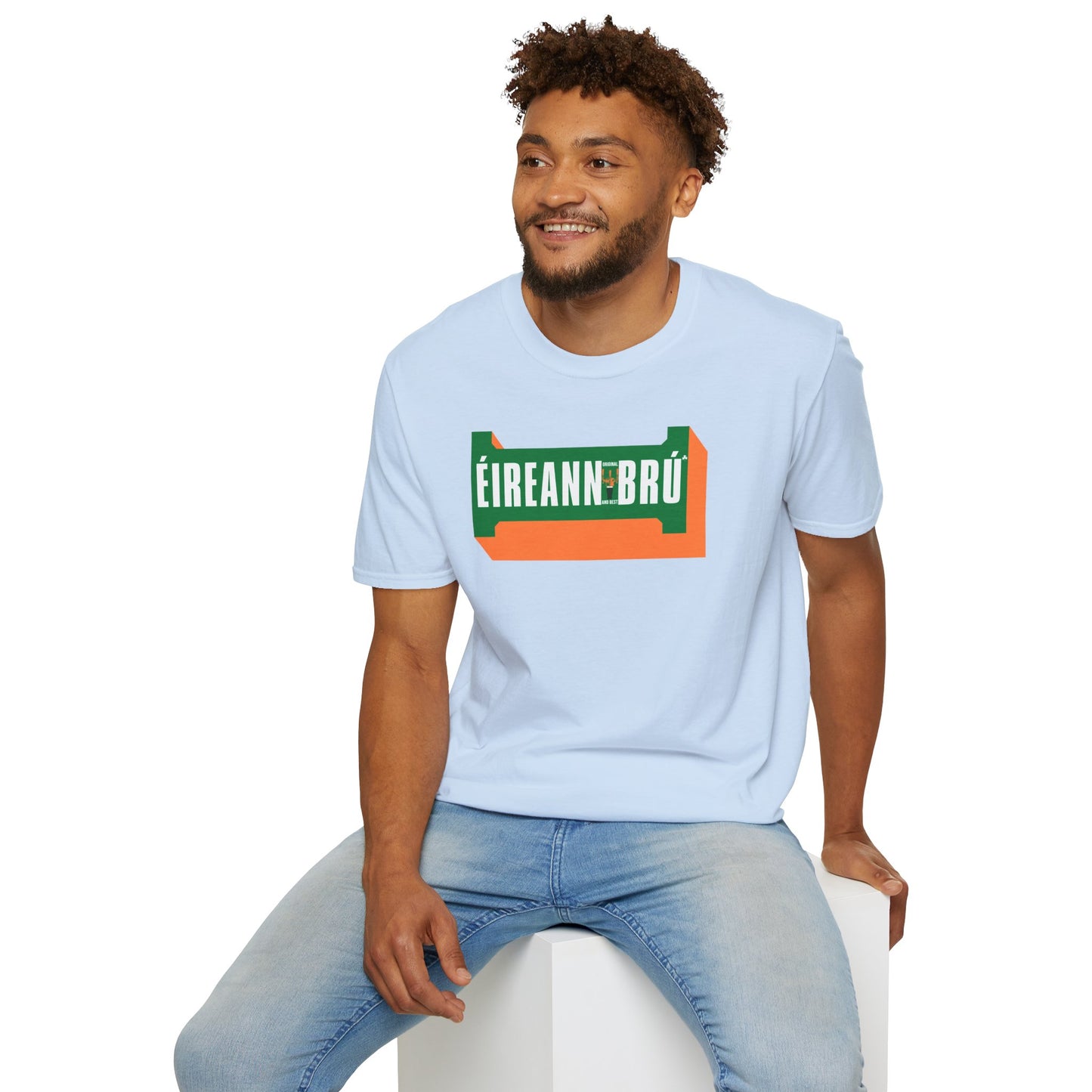 ÉIREANN BRÚ Unisex Softstyle 100% Cotton T-Shirt
