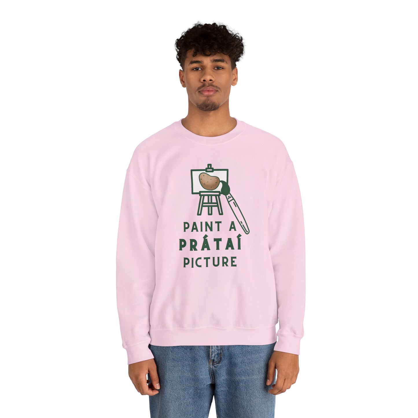 PAINT A PRÁTAÍ PICTURE Unisex Heavy Blend™ Crewneck Sweatshirt