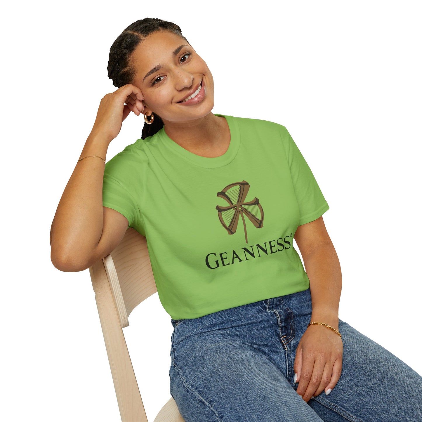 GEANNESS 100% Cotton Unisex Softstyle T-Shirt