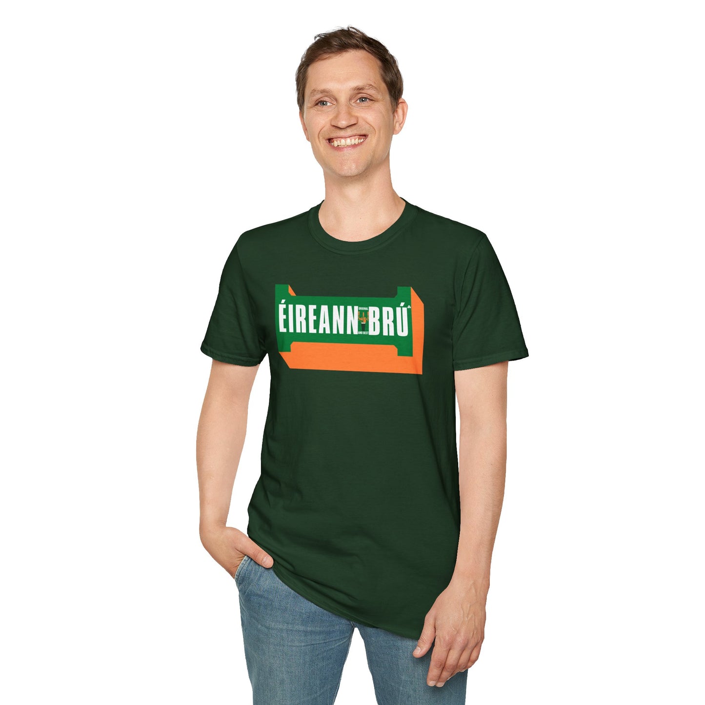 ÉIREANN BRÚ Unisex Softstyle 100% Cotton T-Shirt