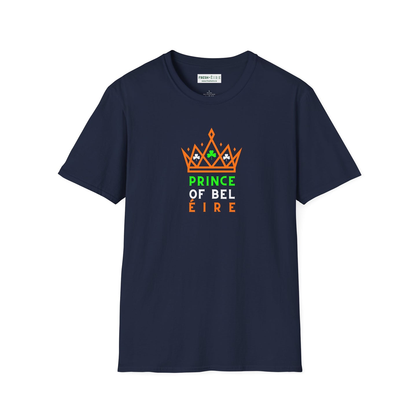 PRINCE OF BEL ÉIRE Unisex Softstyle 100% Cotton T-Shirt