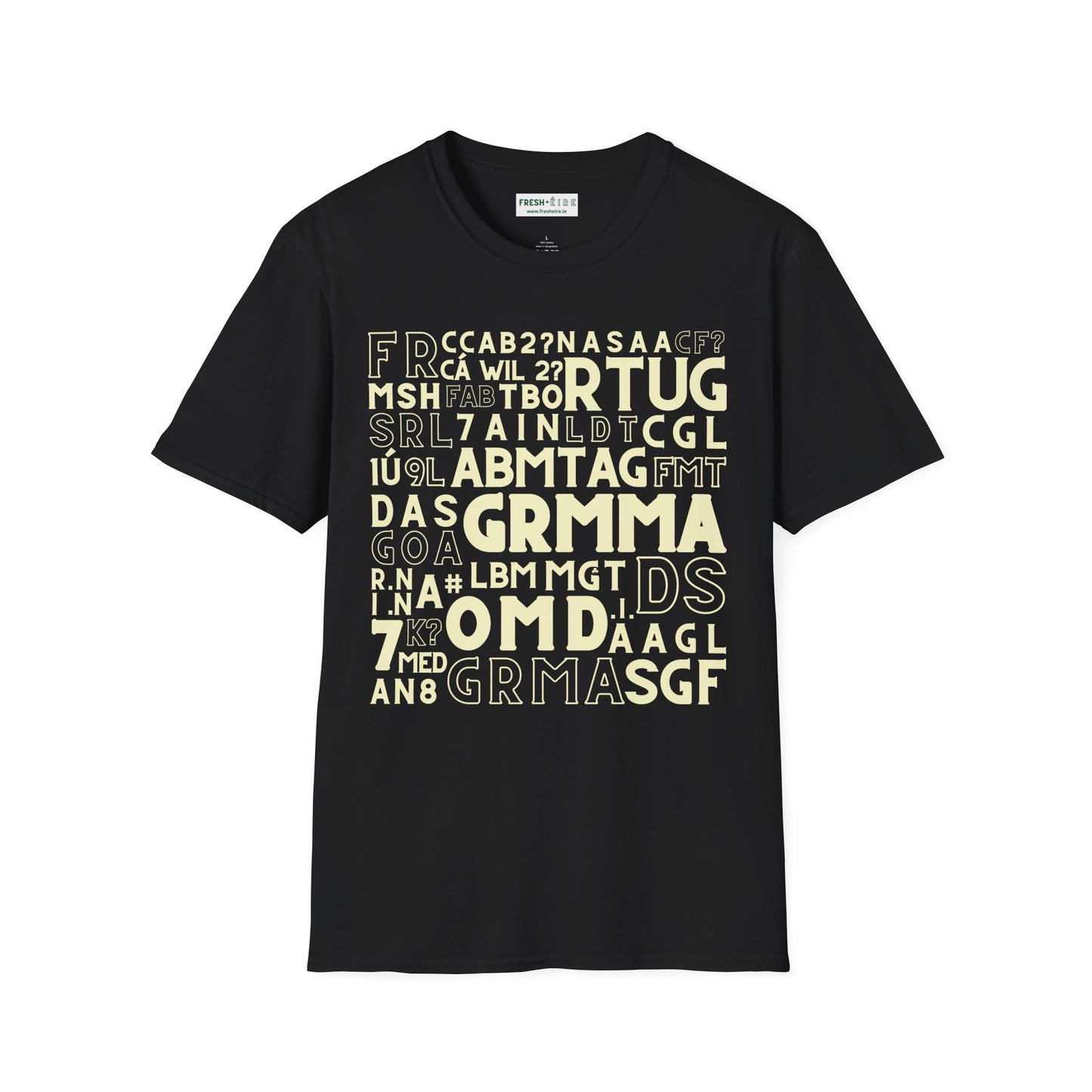 GRMMA Unisex Softstyle 100% Cotton T-Shirt