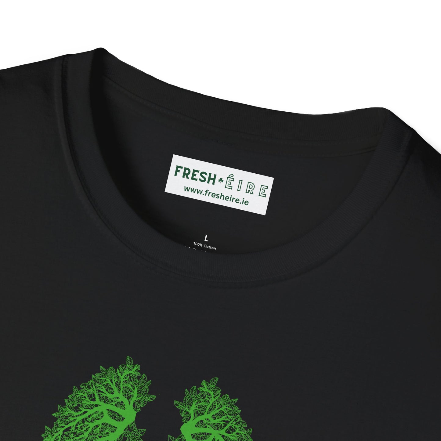 BREATH OF FRESH ÉIRE Unisex Softstyle 100% Cotton T-Shirt