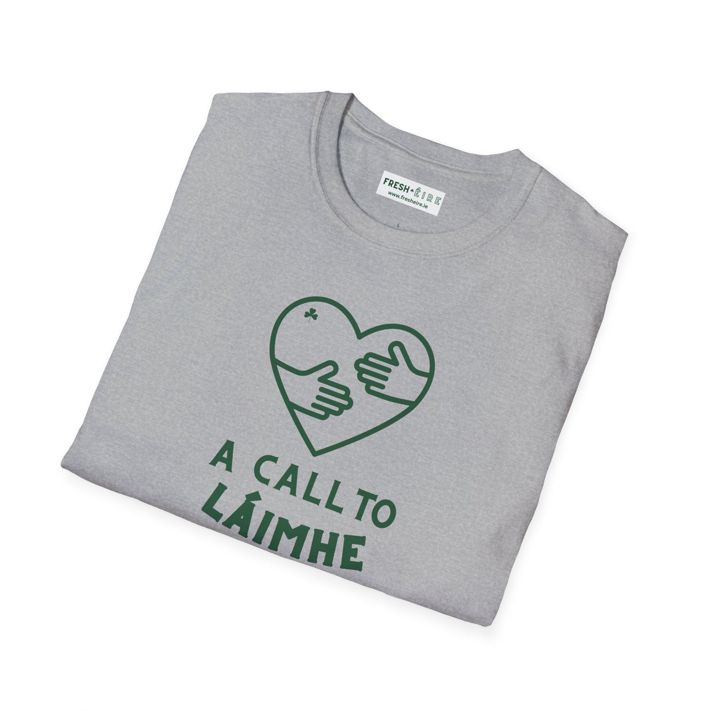 A CALL TO LÁIMHE Unisex Softstyle 100% Cotton T-Shirt
