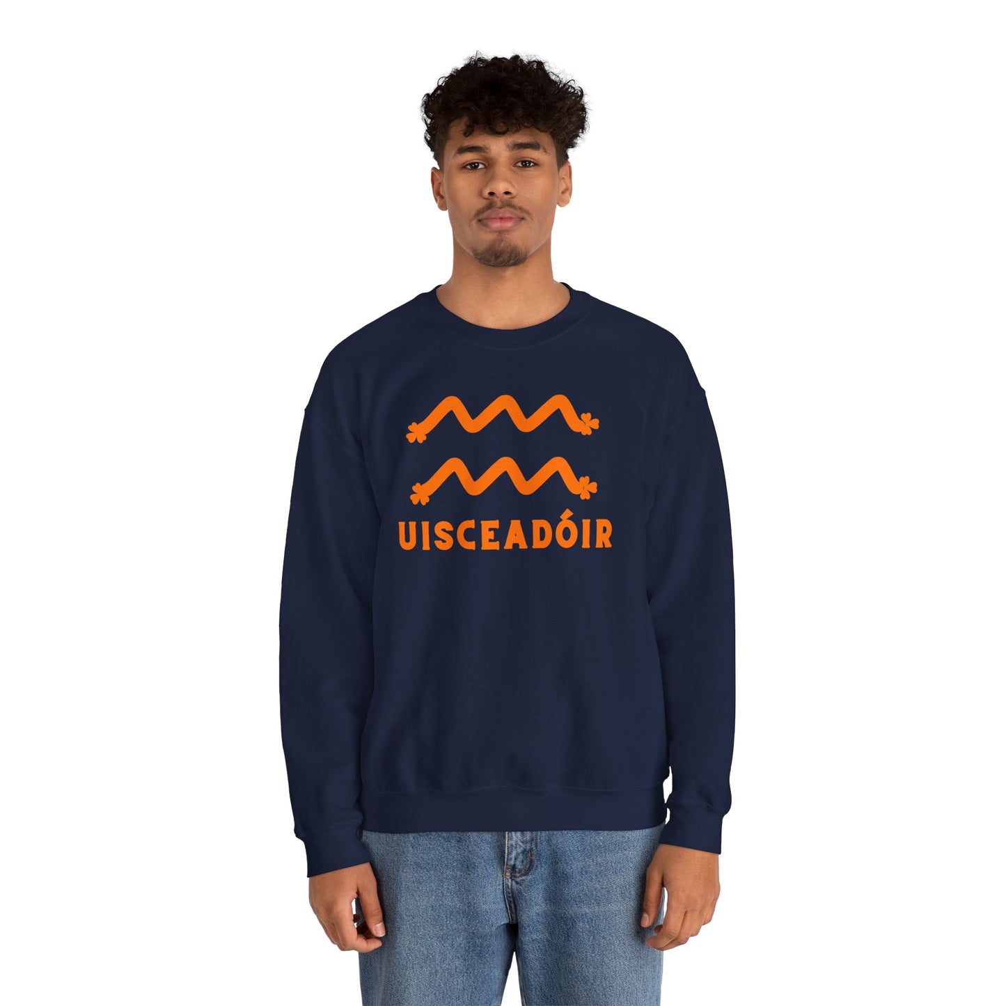 UISCEADÓIR Unisex Heavy Blend™ Crewneck Sweatshirt