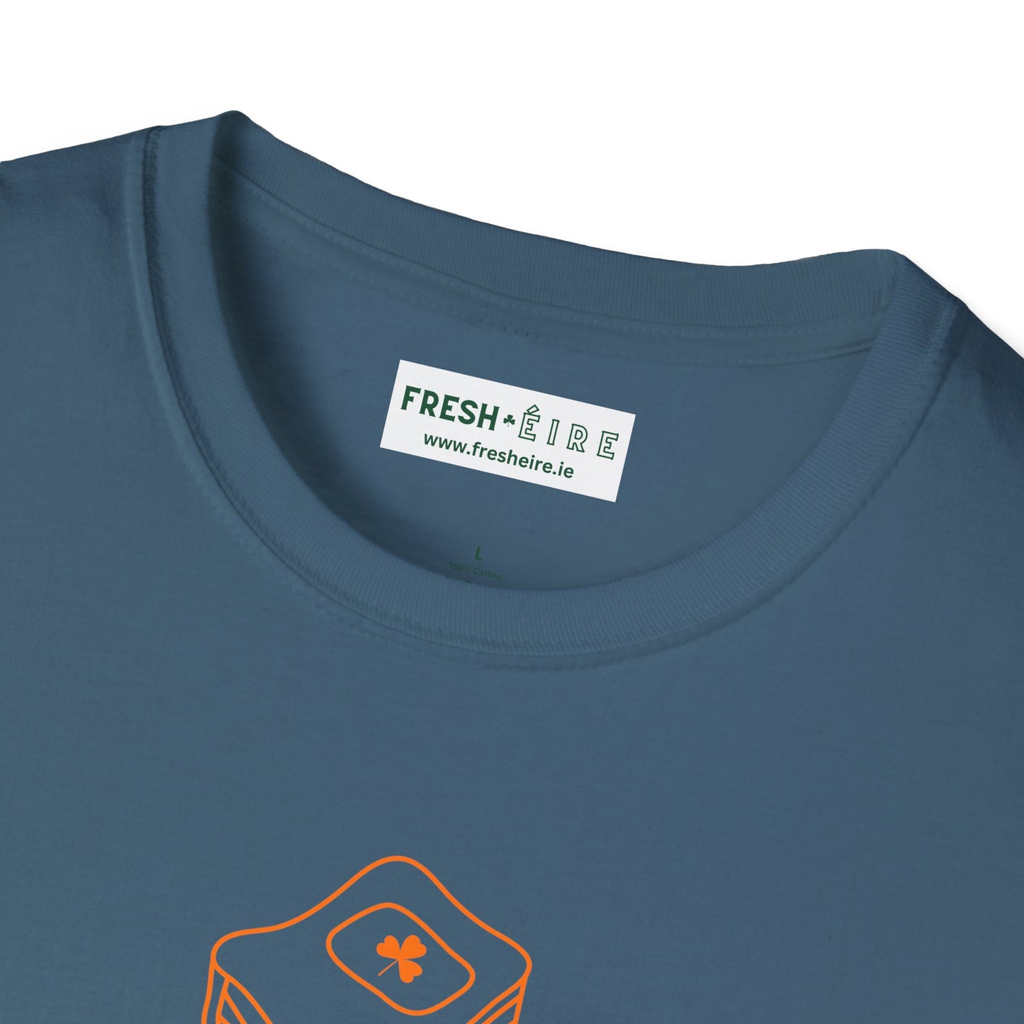 I KNOW FOCAL IN IRISH Unisex Softstyle 100% Cotton T-Shirt