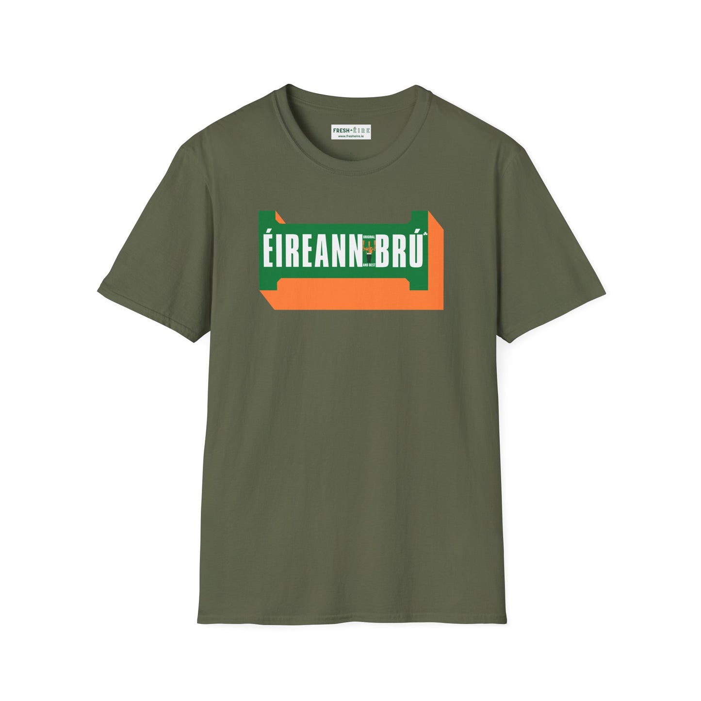 ÉIREANN BRÚ Unisex Softstyle 100% Cotton T-Shirt