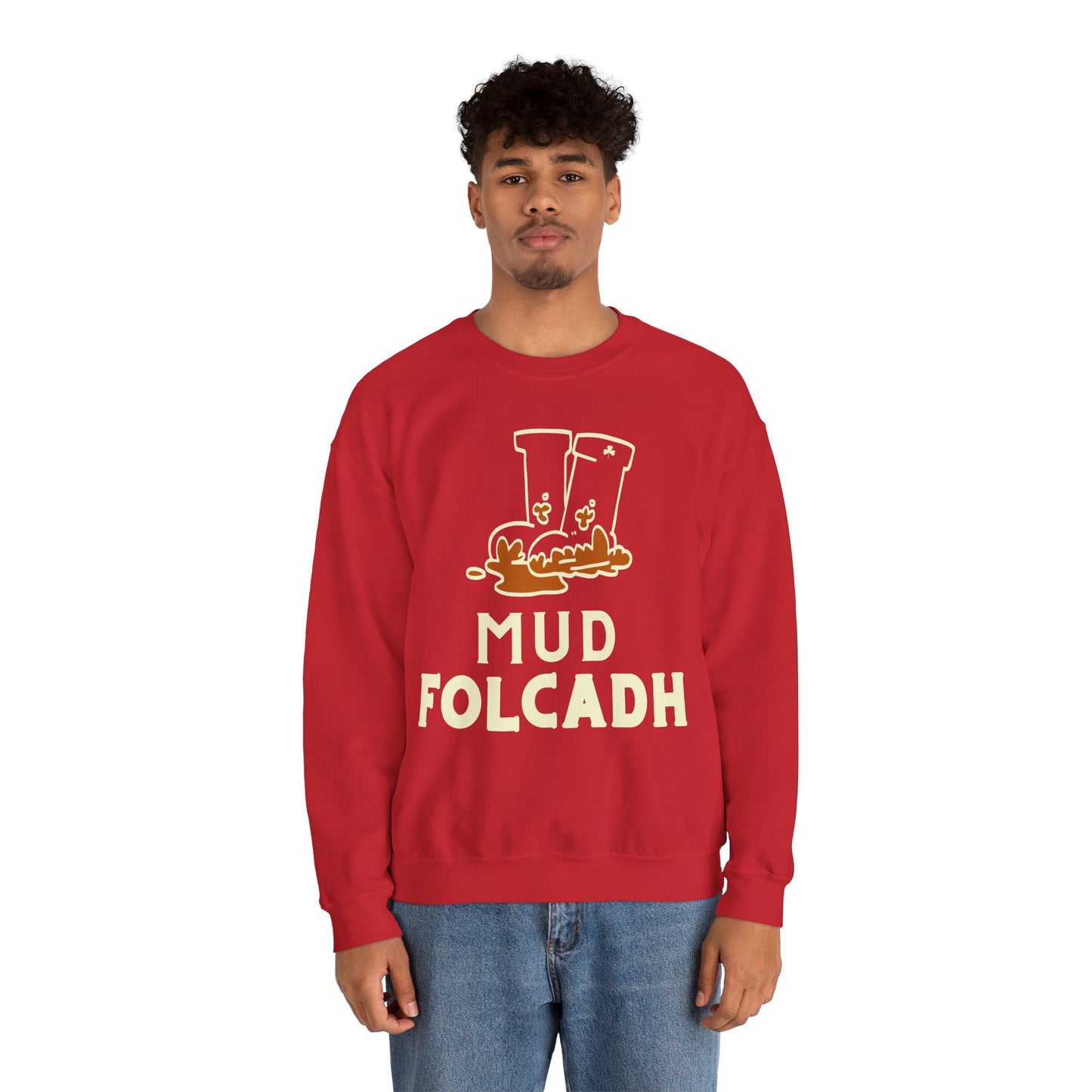 MUD FOLCADH Unisex Heavy Blend™ Crewneck Sweatshirt