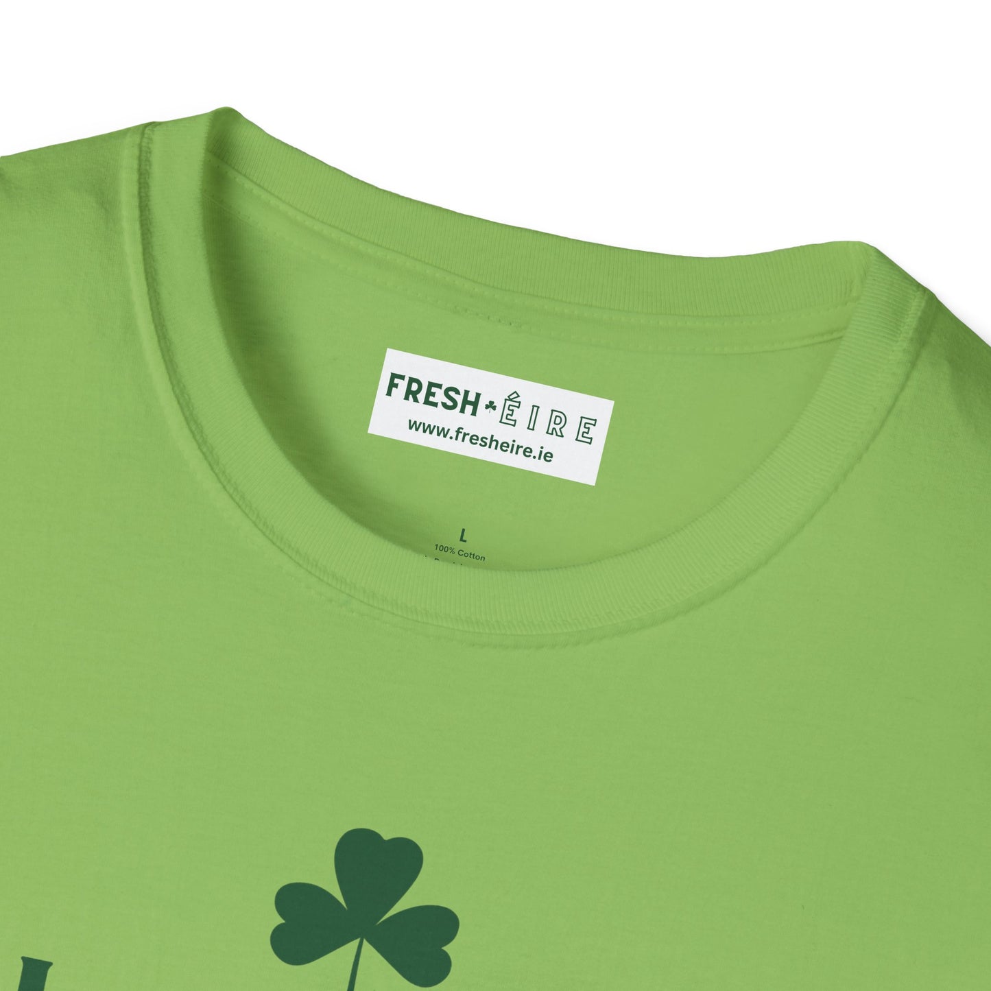 FLOATING ON ÉIRE Unisex Softstyle 100% Cotton T-Shirt