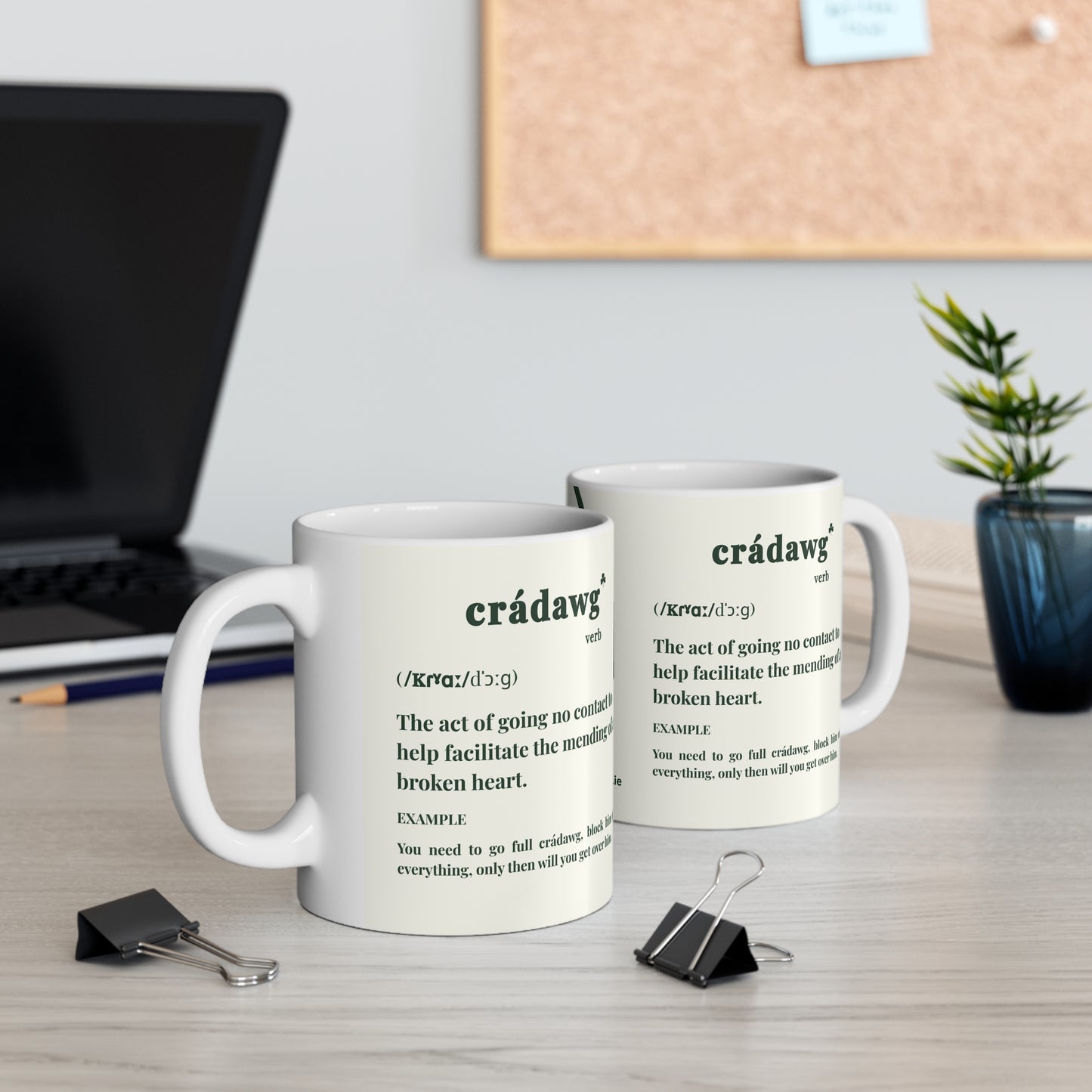 crádawg 33cl White Ceramic Mug
