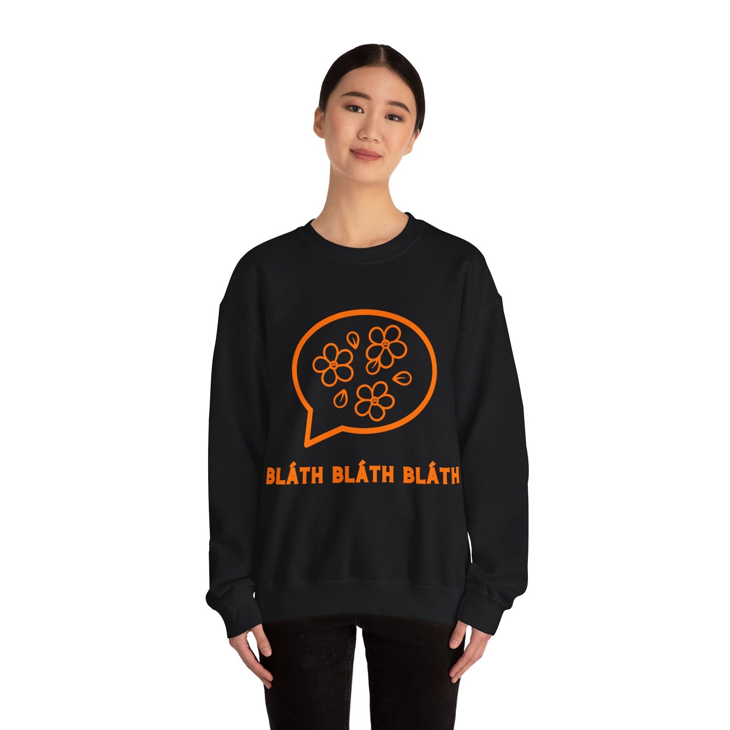 BLÁTH BLÁTH BLÁTH Unisex Heavy Blend Crewneck Sweatshirt