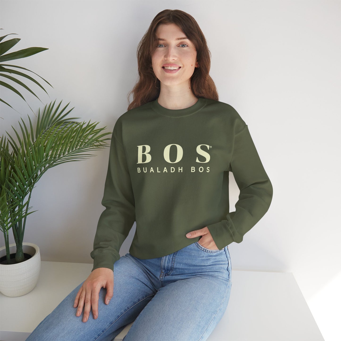 BOS BUALADH BOS Unisex Heavy Blend™ Crewneck Sweatshirt