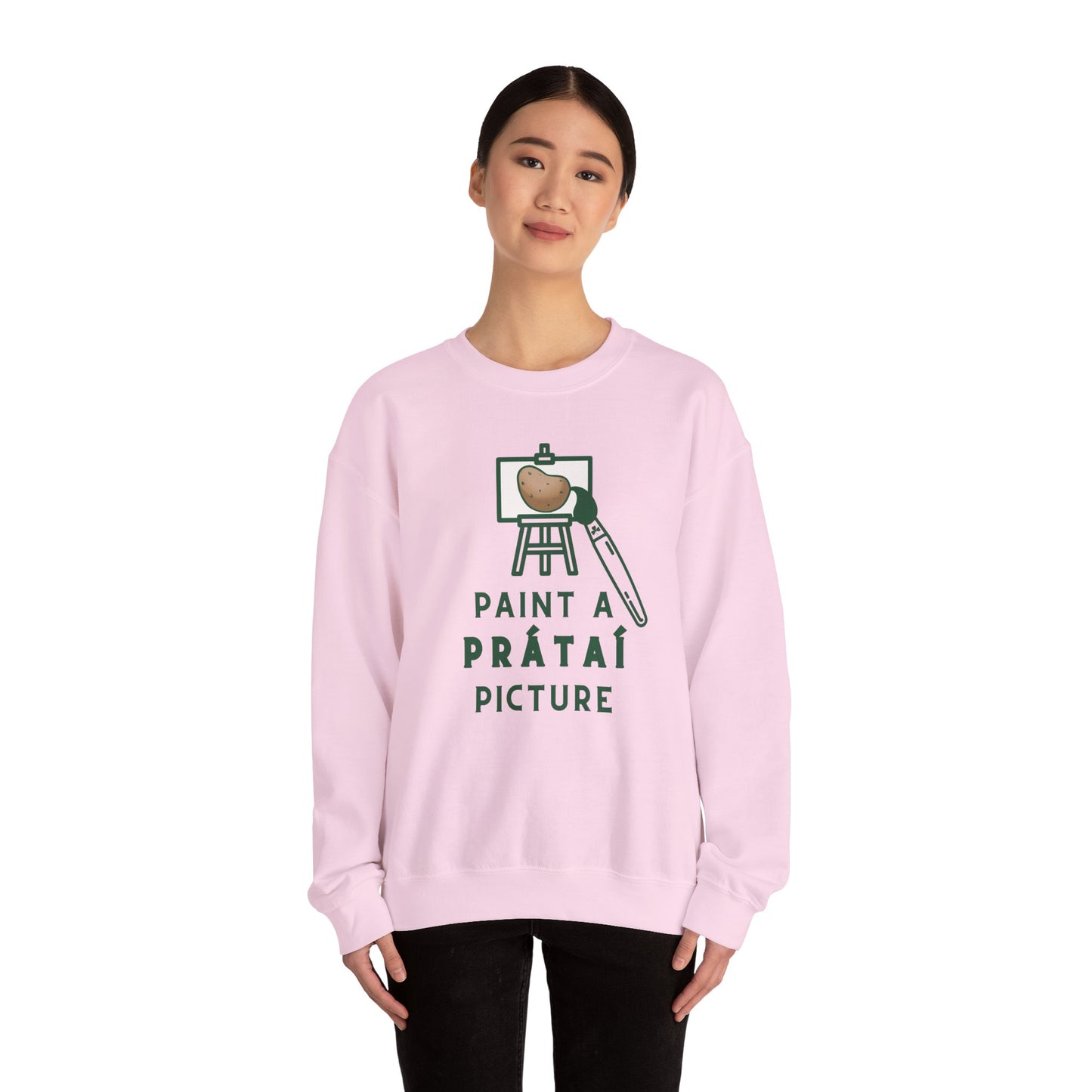 PAINT A PRÁTAÍ PICTURE Unisex Heavy Blend™ Crewneck Sweatshirt