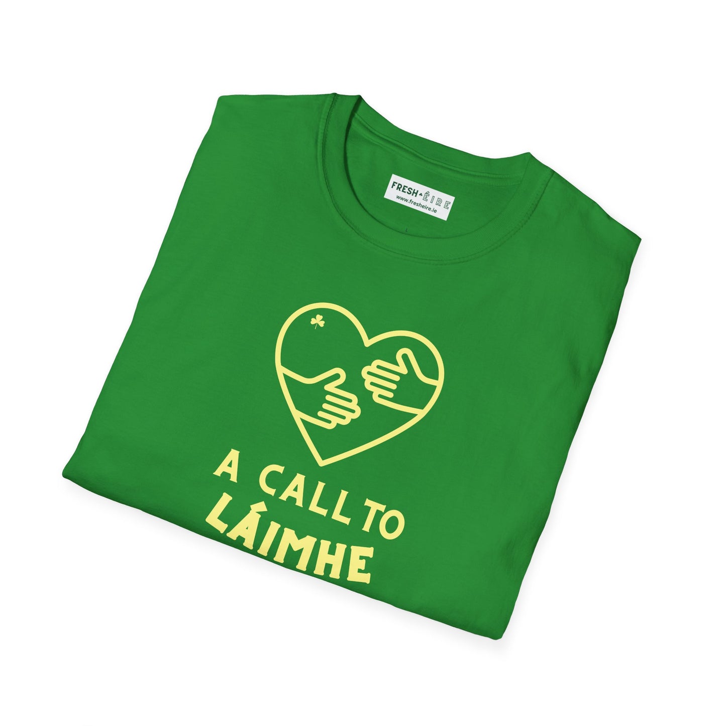 A CALL TO LÁIMHE Unisex Softstyle 100% Cotton T-Shirt