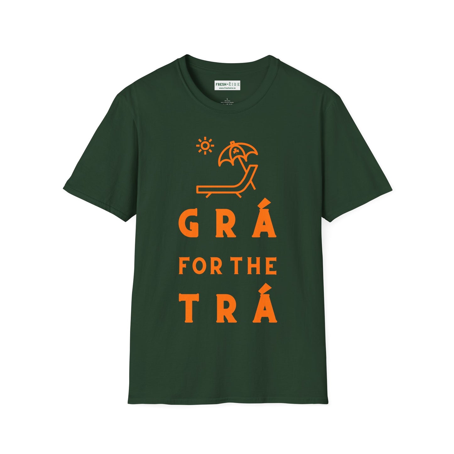 GRÁ FOR THE TRÁ EXTRÁ Unisex Softstyle 100% Cotton T-Shirt