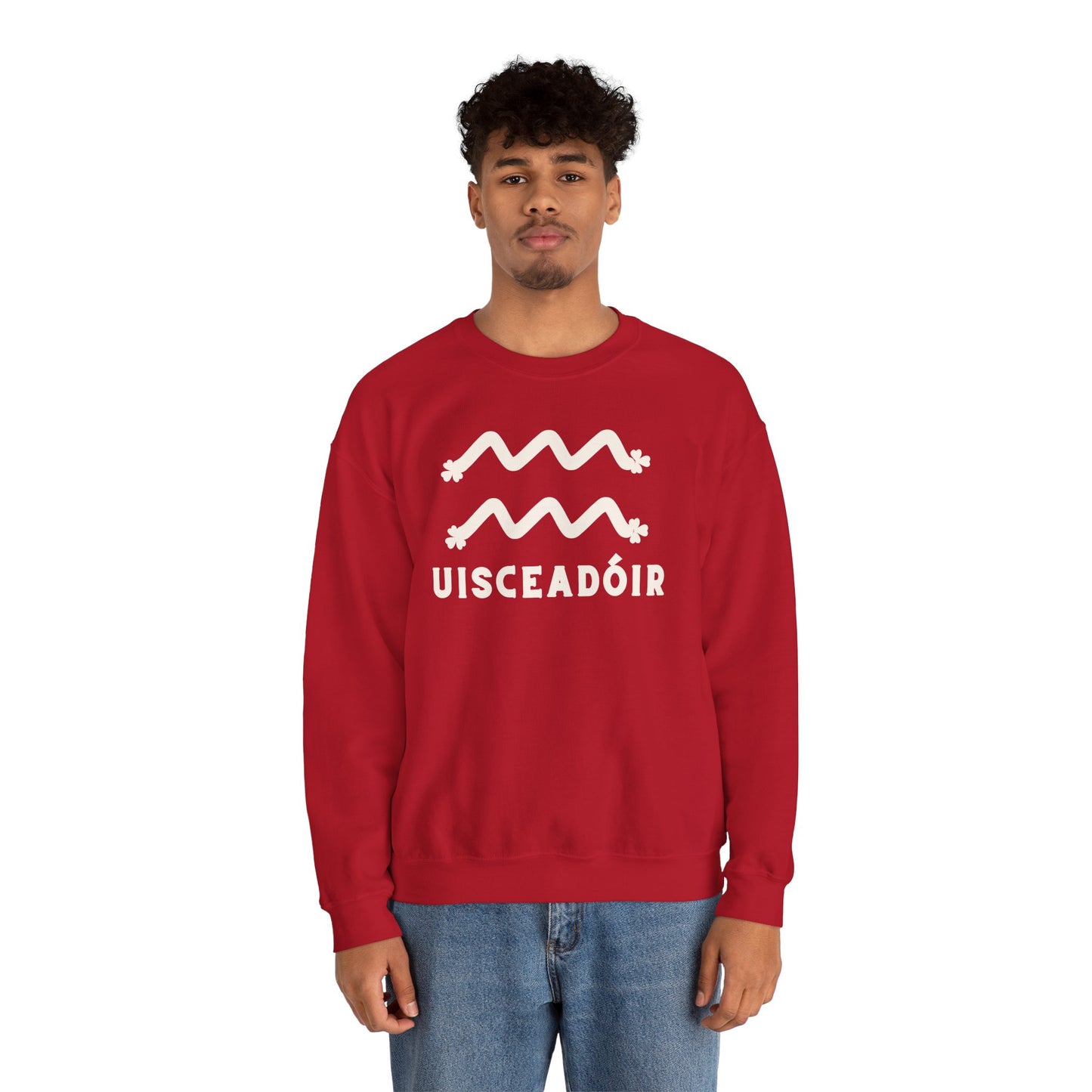 UISCEADÓIR Unisex Heavy Blend™ Crewneck Sweatshirt