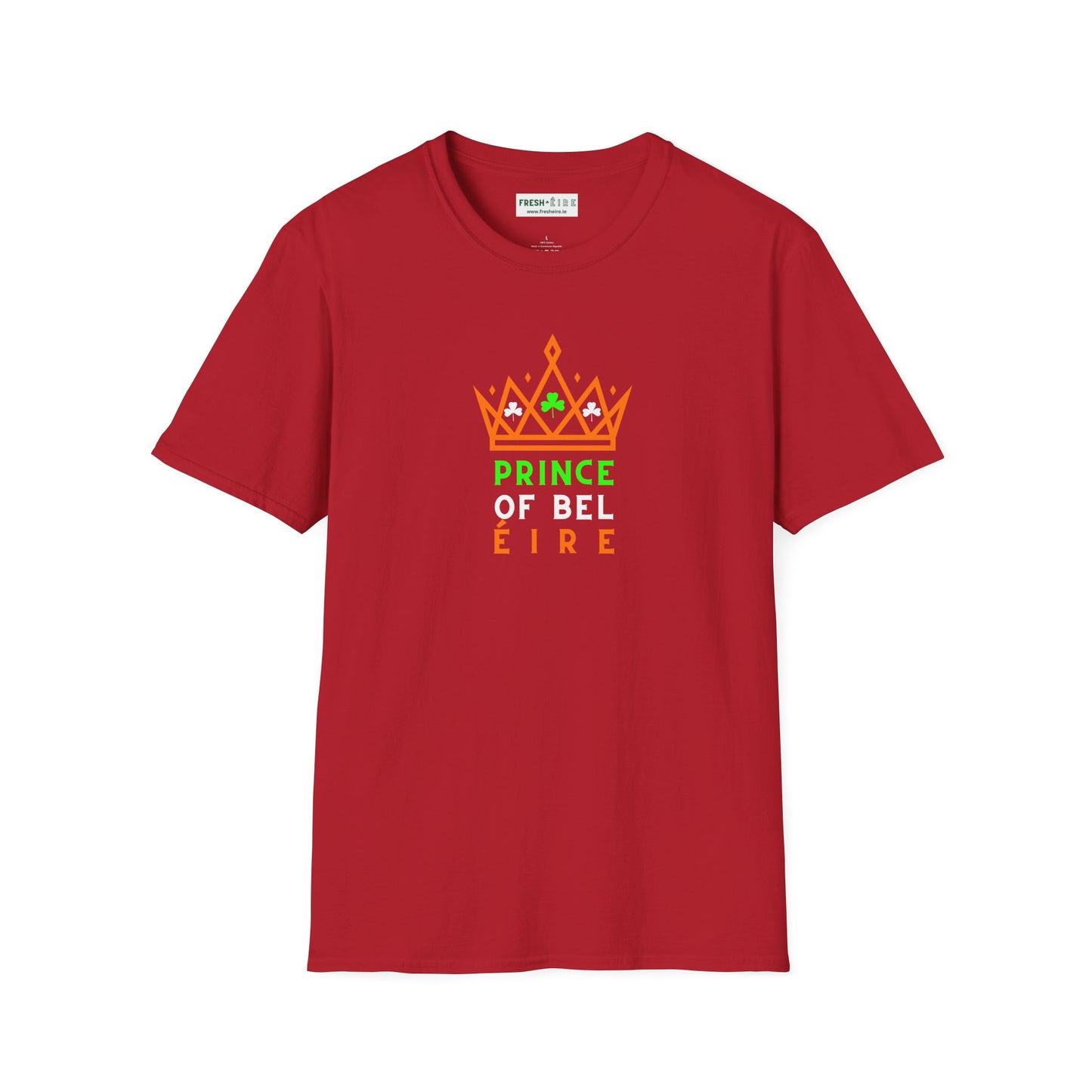 PRINCE OF BEL ÉIRE Unisex Softstyle 100% Cotton T-Shirt