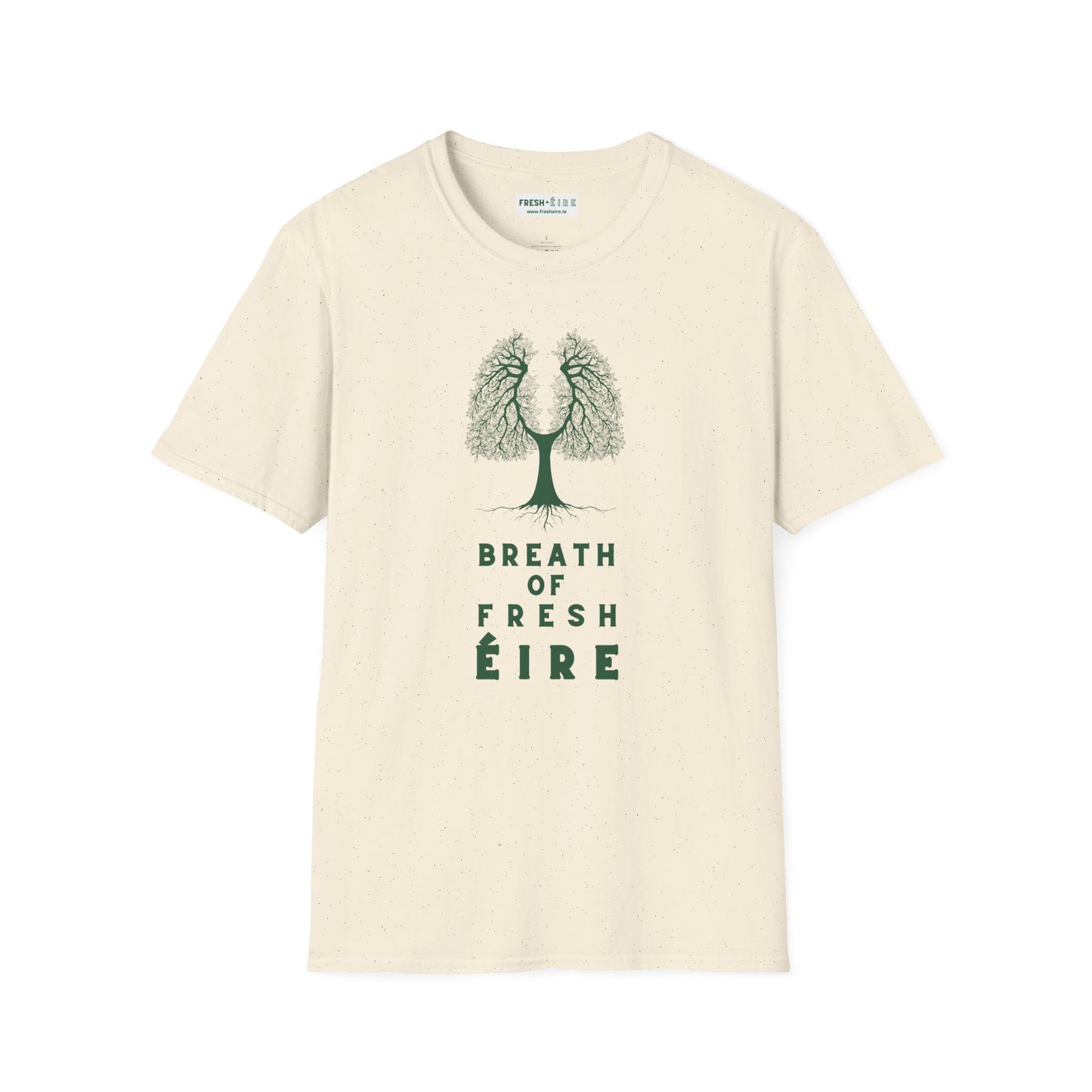 BREATH OF FRESH ÉIRE Unisex Softstyle 100% Cotton T-Shirt