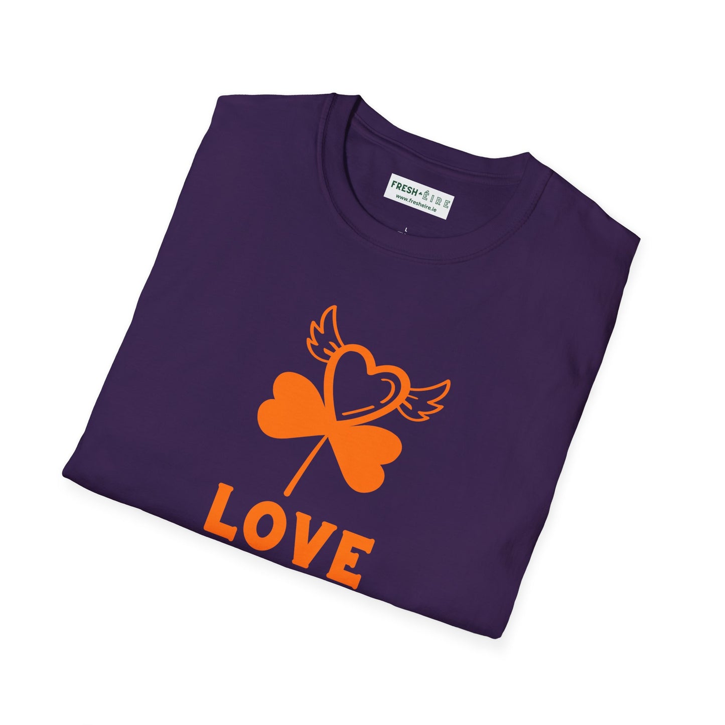 LOVE IS IN THE ÉIRE 2 Unisex Softstyle 100% Cotton T-Shirt