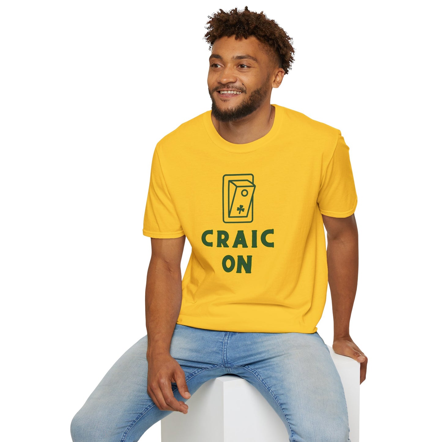 CRAIC ON Unisex Softstyle 100% Cotton T-Shirt