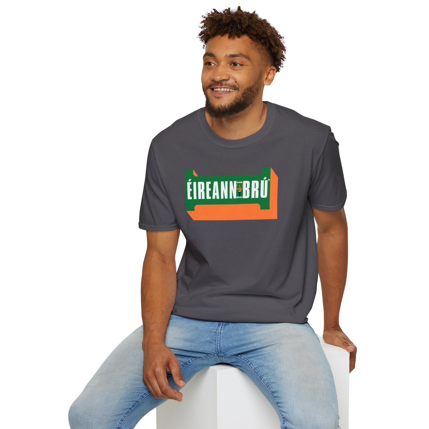 ÉIREANN BRÚ Unisex Softstyle 100% Cotton T-Shirt