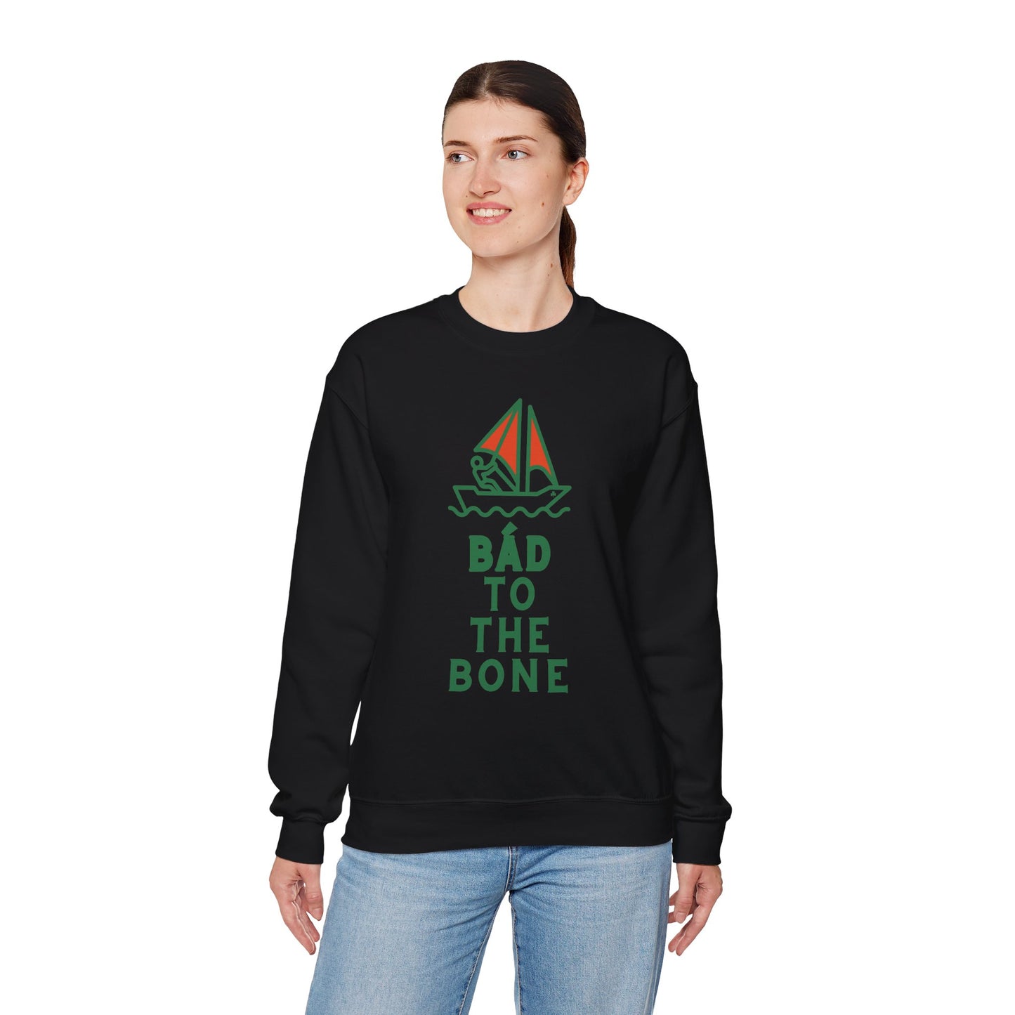 BÁD TO THE BONE Unisex Heavy Blend™ Crewneck Sweatshirt