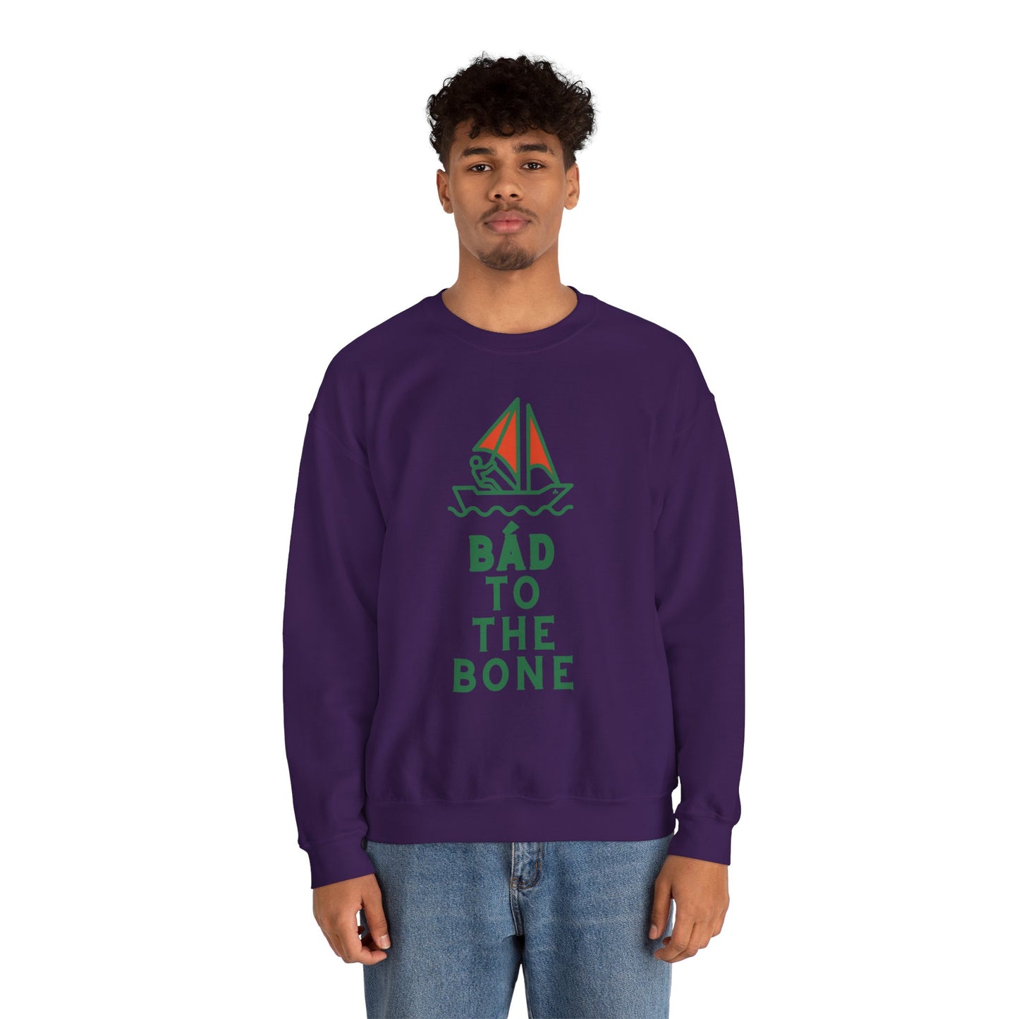 BÁD TO THE BONE Unisex Heavy Blend™ Crewneck Sweatshirt