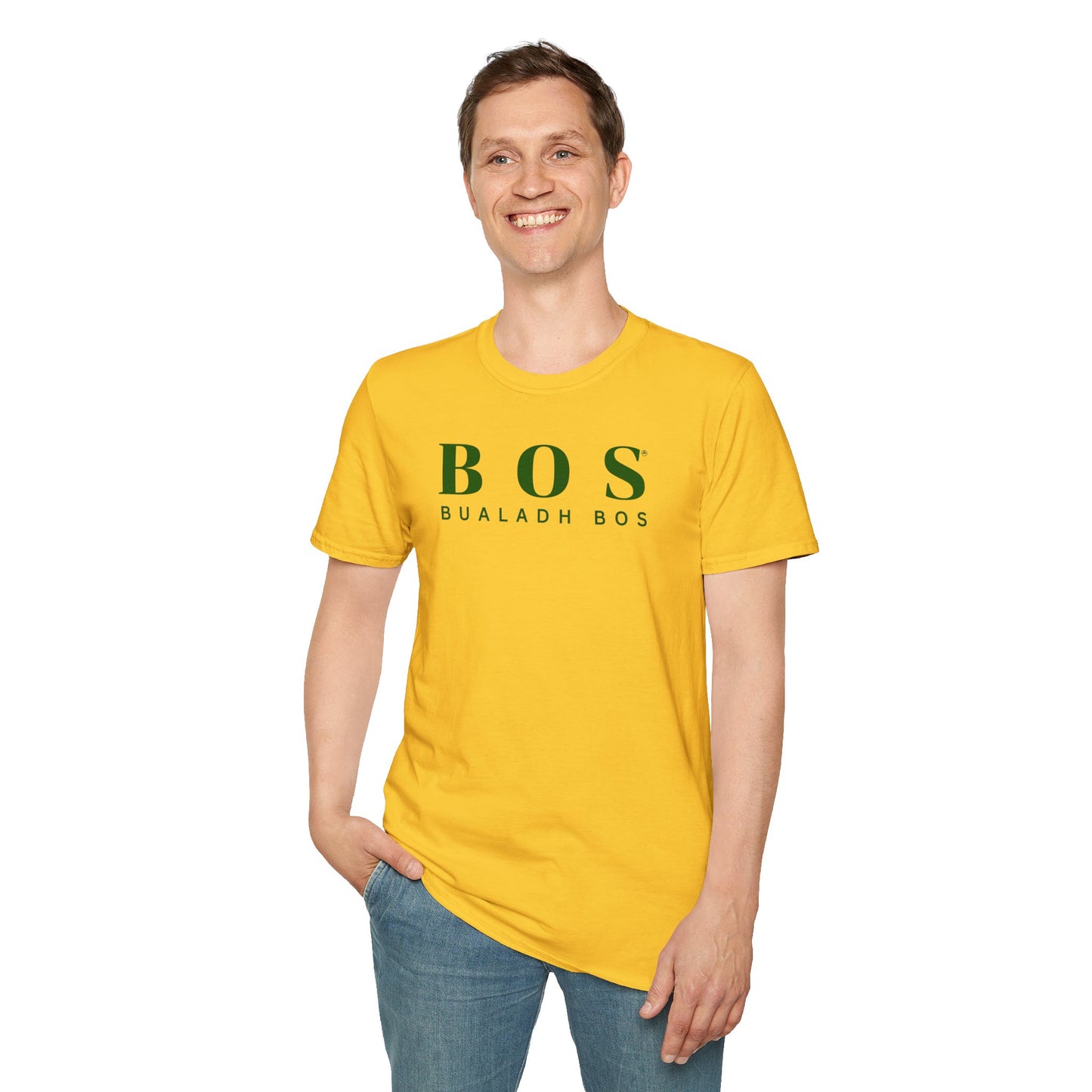 BOS BUALADH BOS Unisex Softstyle 100% Cotton T-Shirt