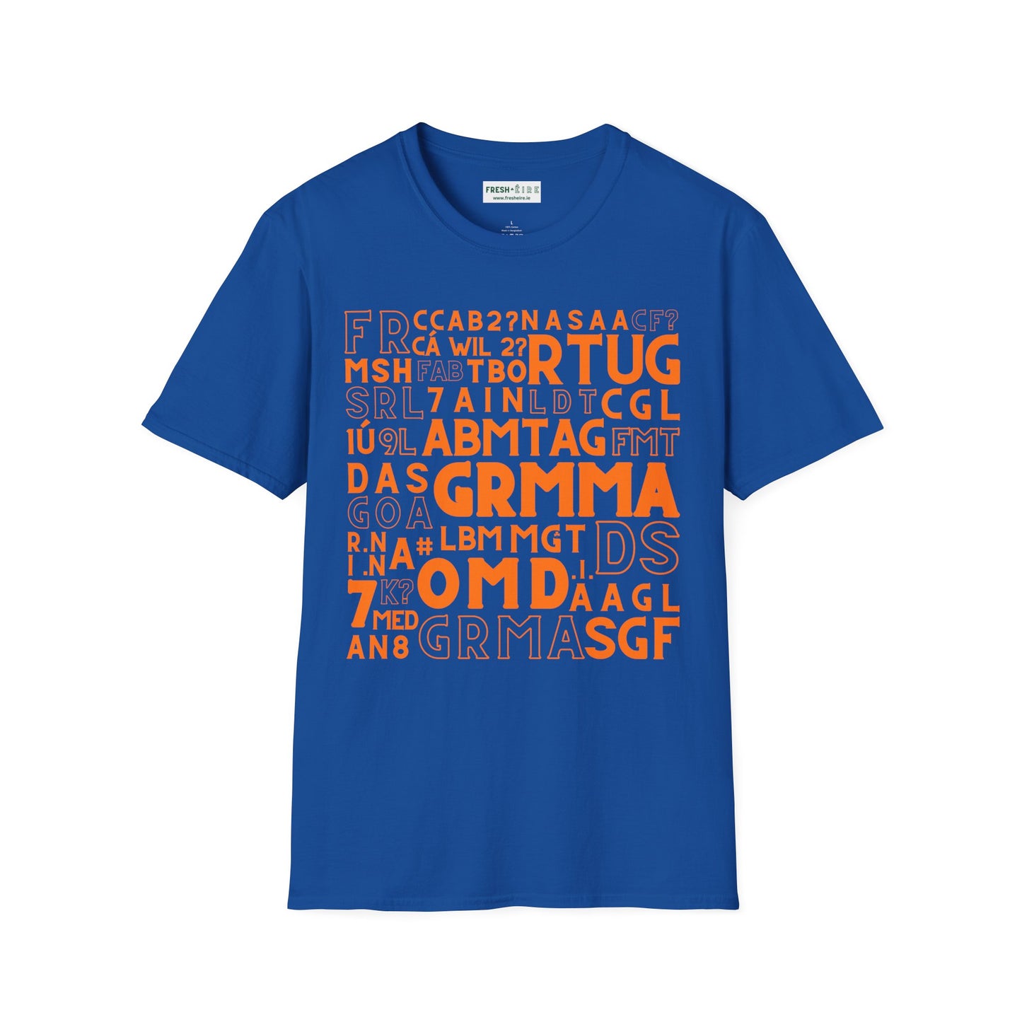 GRMMA Unisex Softstyle 100% Cotton T-Shirt