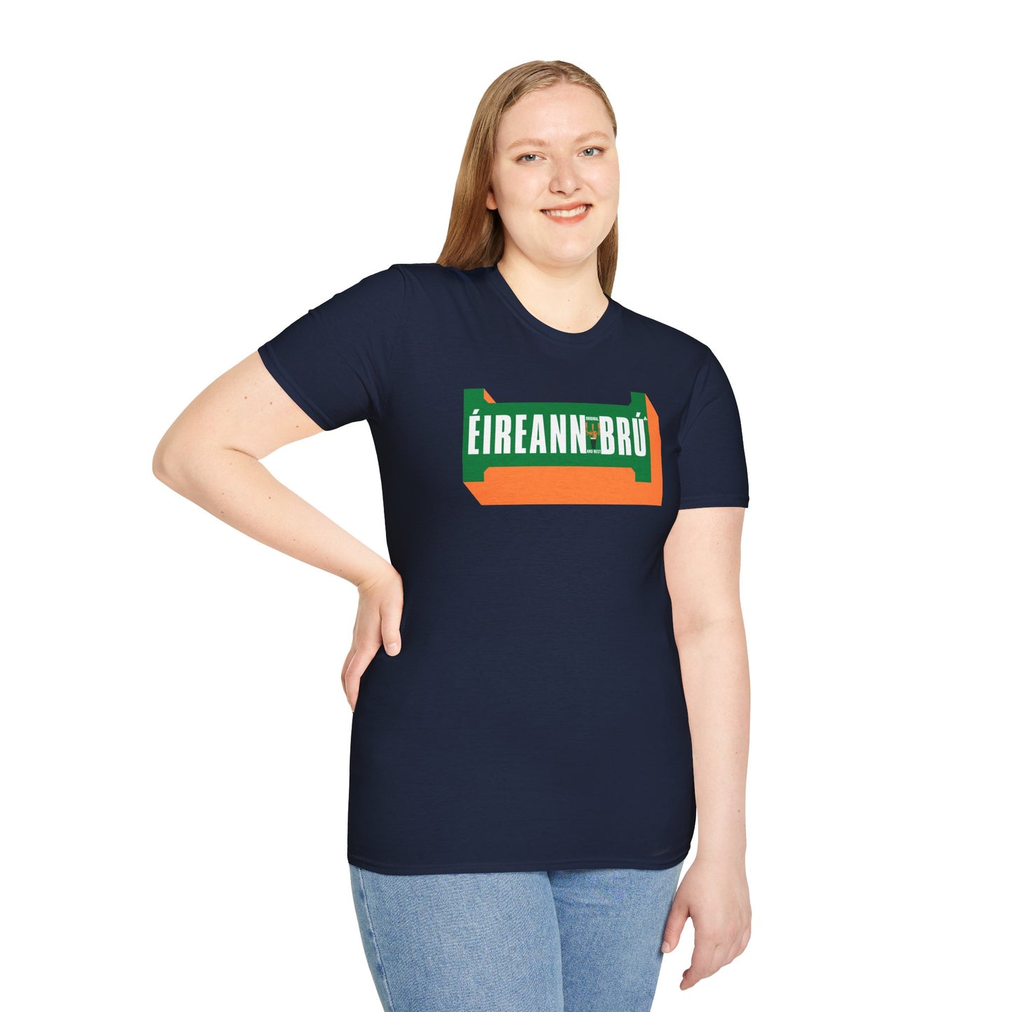 ÉIREANN BRÚ Unisex Softstyle 100% Cotton T-Shirt