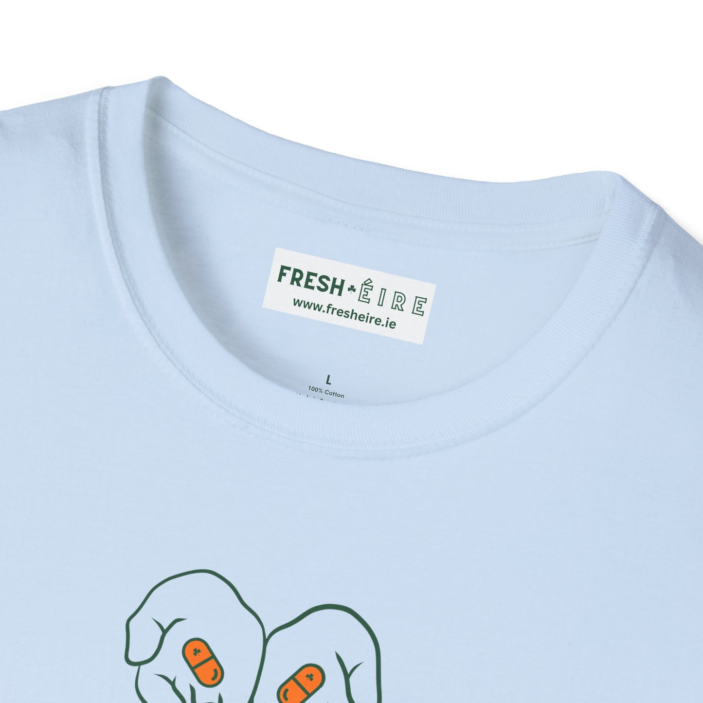 GO LEISCE IN THE MATRIX Unisex Softstyle 100% Cotton T-Shirt