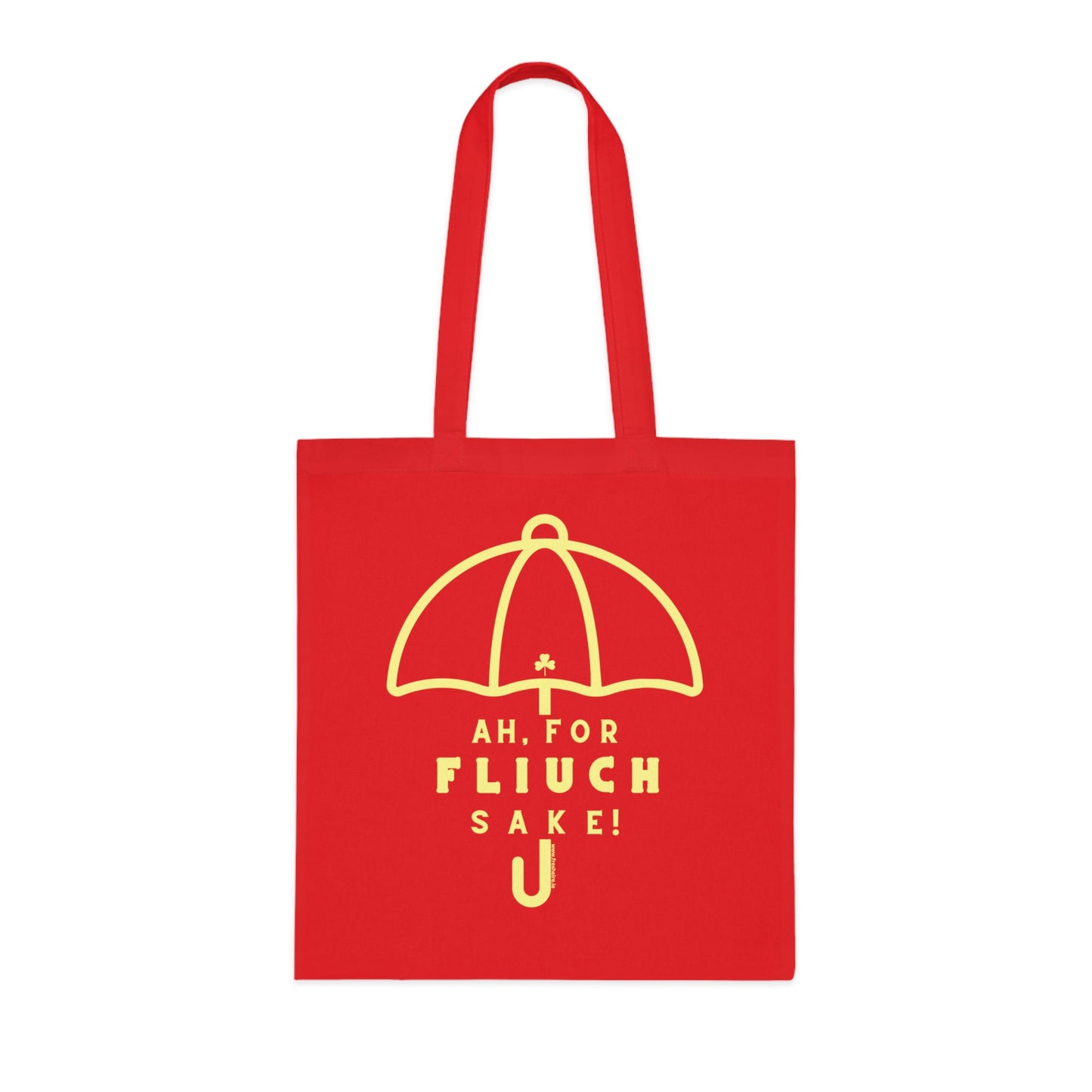 AH, FOR FLIUCH SAKE! 100% Cotton Tote Bag