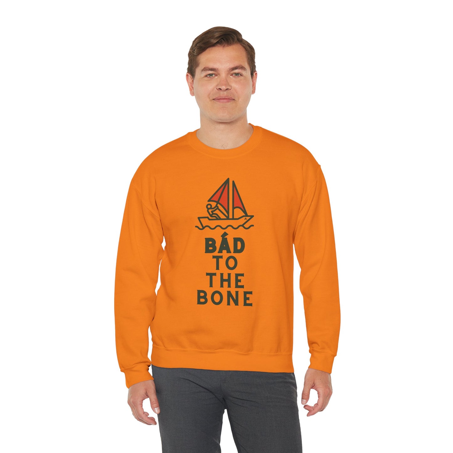 BÁD TO THE BONE Unisex Heavy Blend™ Crewneck Sweatshirt