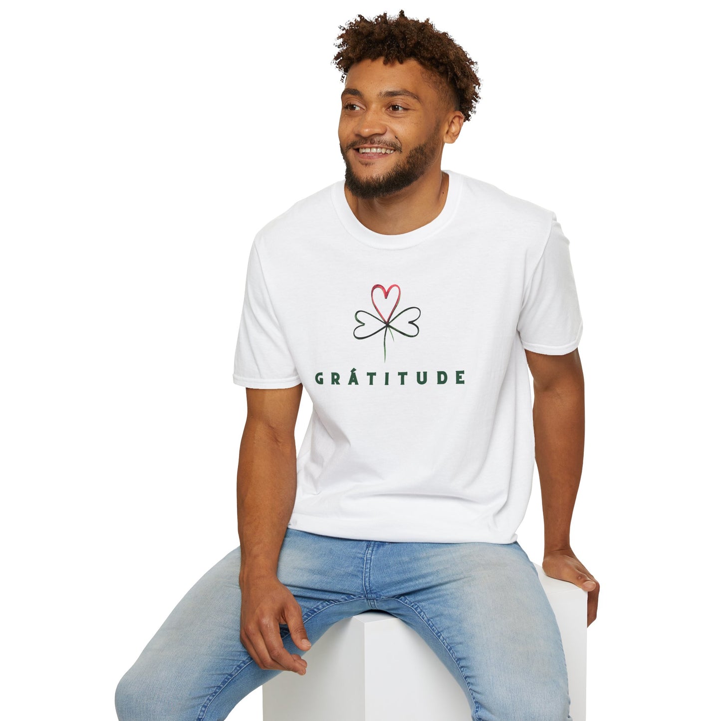GRÁTITUDE Unisex Softstyle 100% Cotton T-Shirt