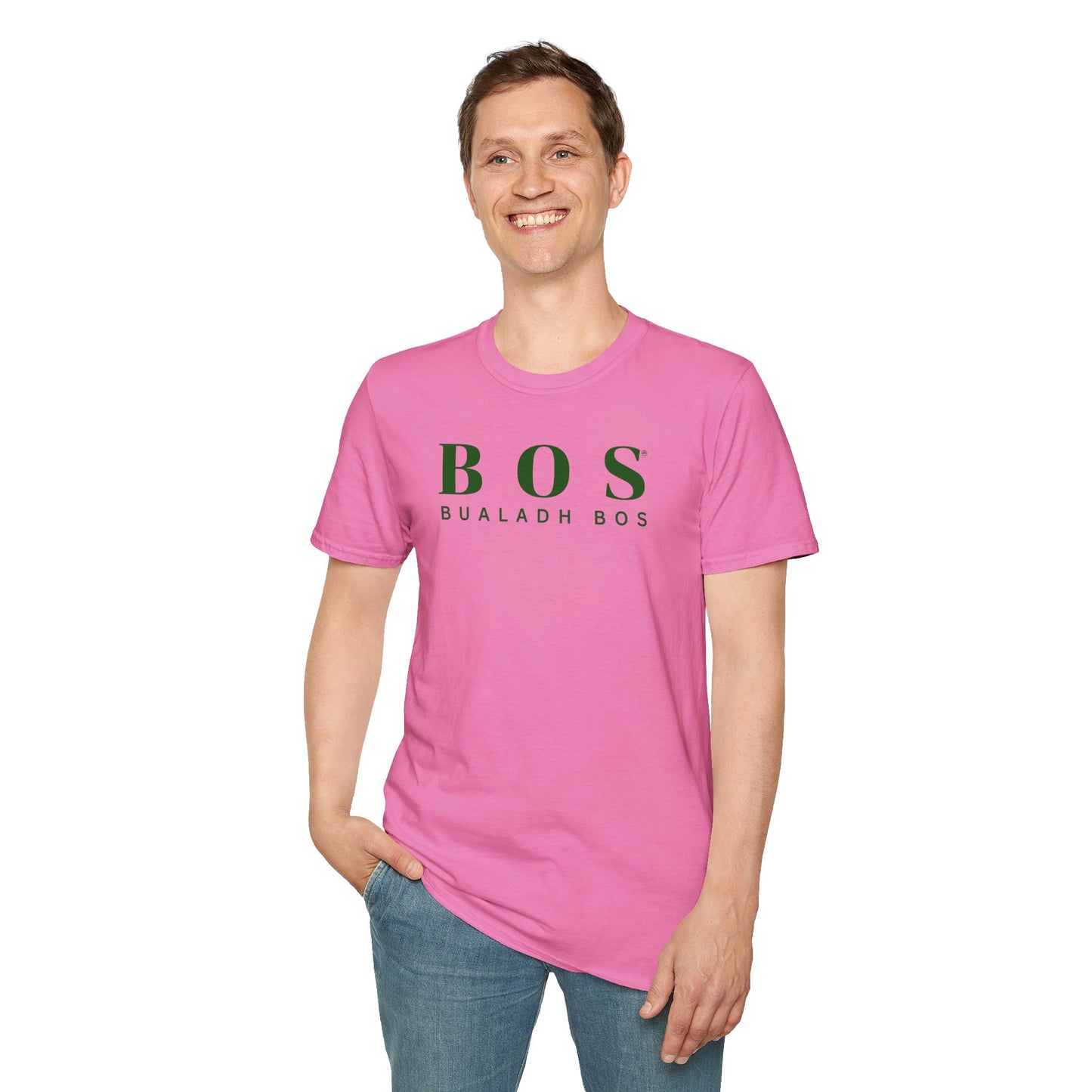 BOS BUALADH BOS Unisex Softstyle 100% Cotton T-Shirt