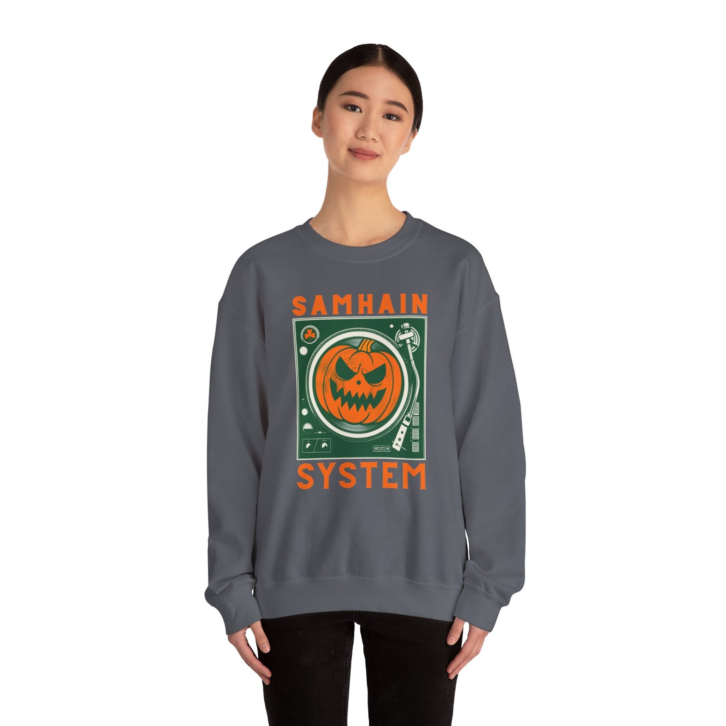 SAMHAIM SYSTEM Unisex Heavy Blend Crewneck Sweatshirt