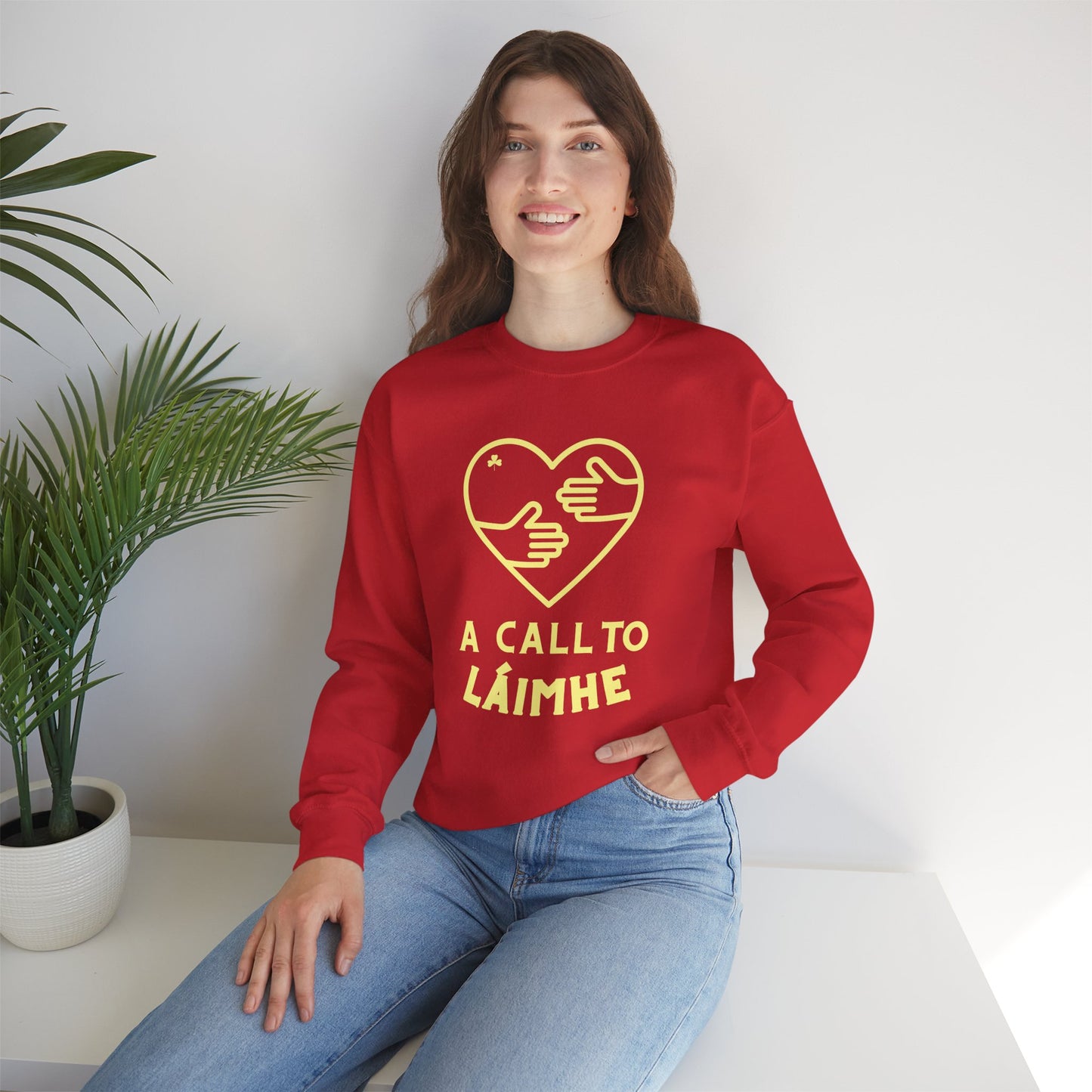 A CALL TO LÁIMHE Unisex Heavy Blend™ Crewneck Sweatshirt