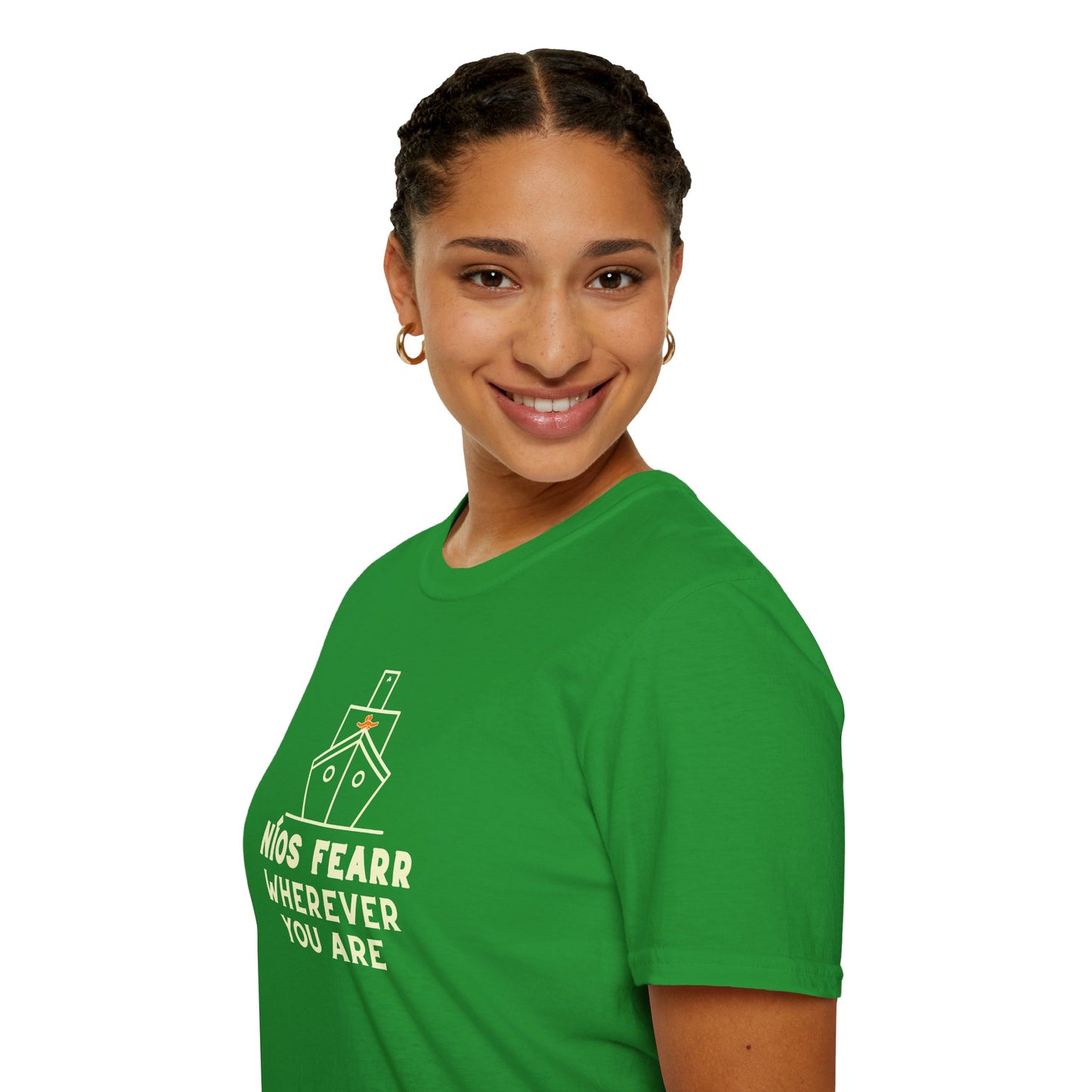 NÍOS FEARR WHEREVER YOU ARE Unisex Softstyle 100% Cotton T-Shirt