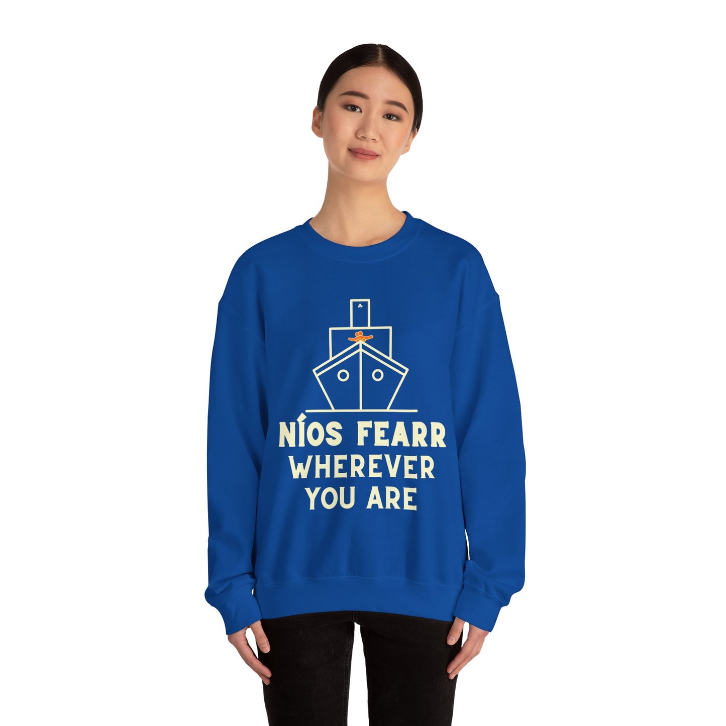 NÍOS FEARR, WHEREVER YOU ARE Unisex Heavy Blend™ Crewneck Sweatshirt