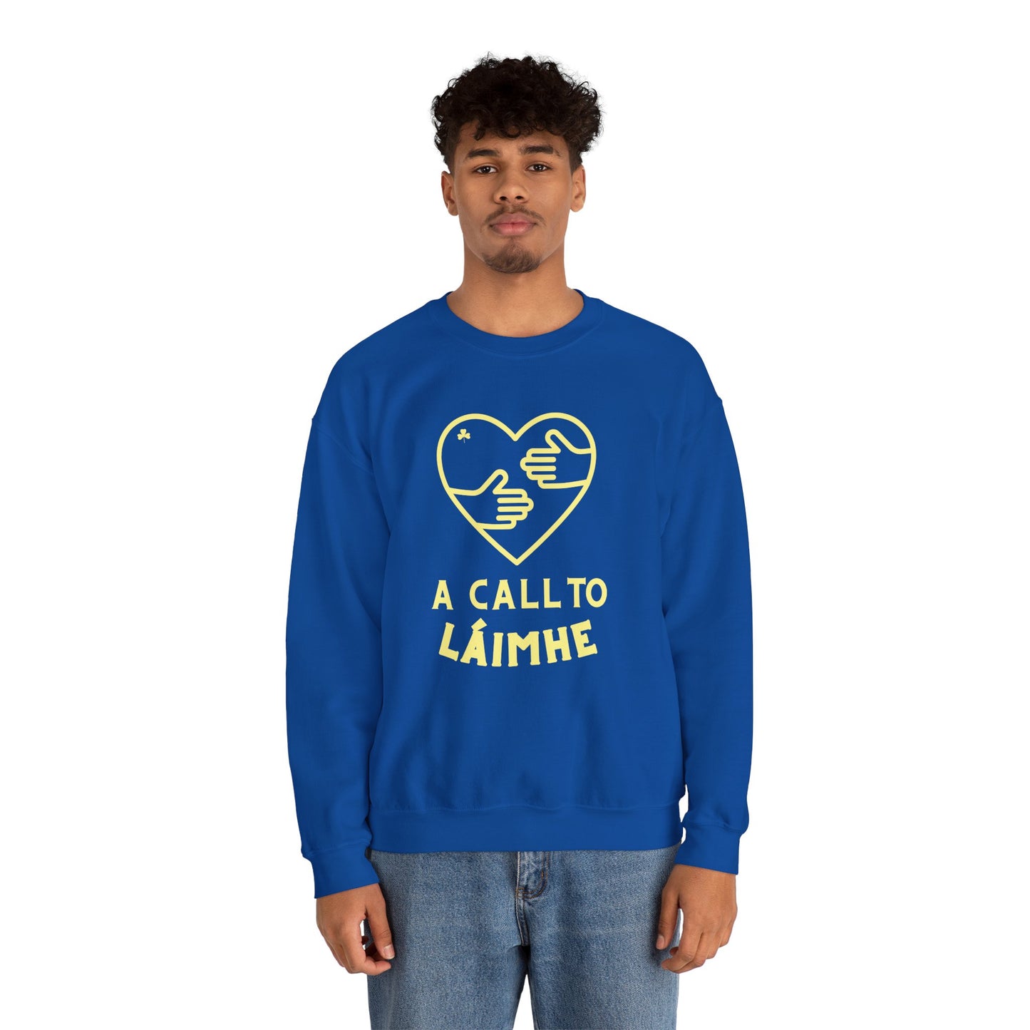 A CALL TO LÁIMHE Unisex Heavy Blend™ Crewneck Sweatshirt