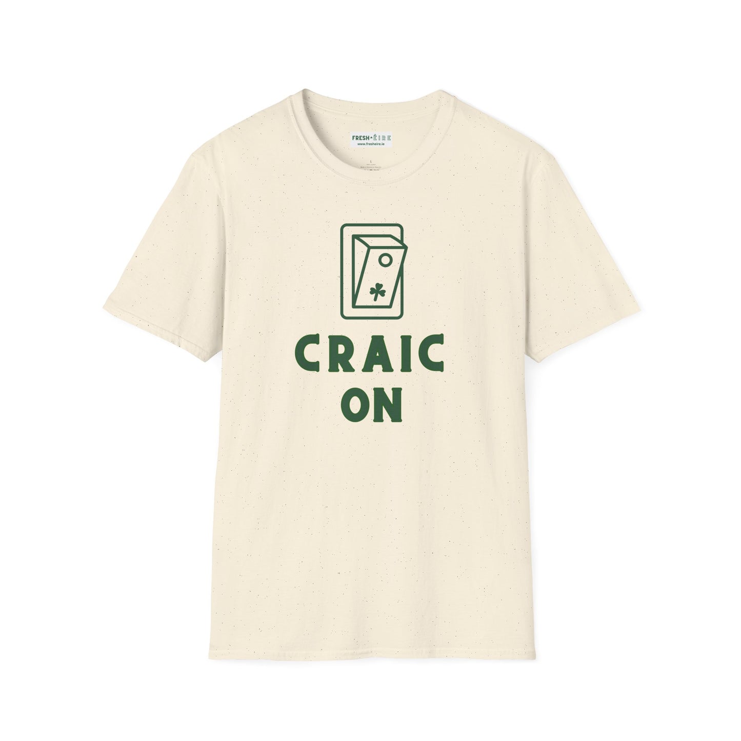 CRAIC ON Unisex Softstyle 100% Cotton T-Shirt