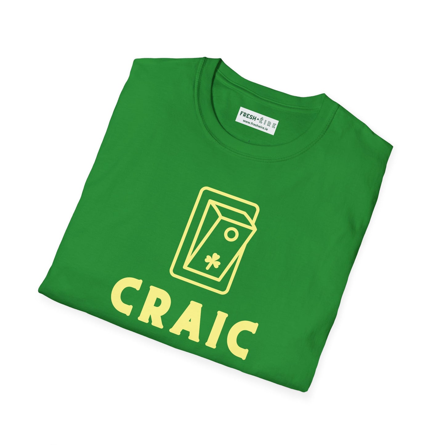 CRAIC ON Unisex Softstyle 100% Cotton T-Shirt
