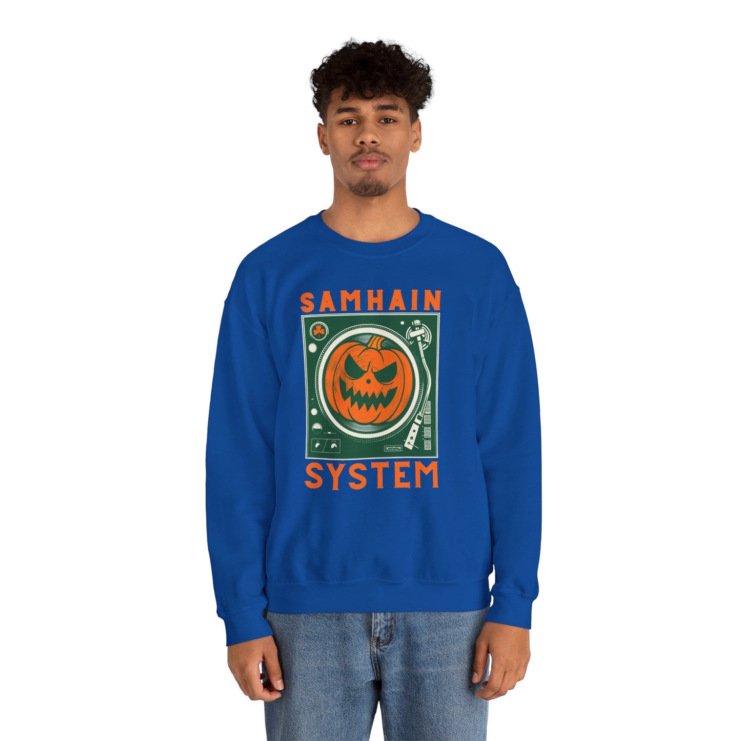 SAMHAIM SYSTEM Unisex Heavy Blend Crewneck Sweatshirt