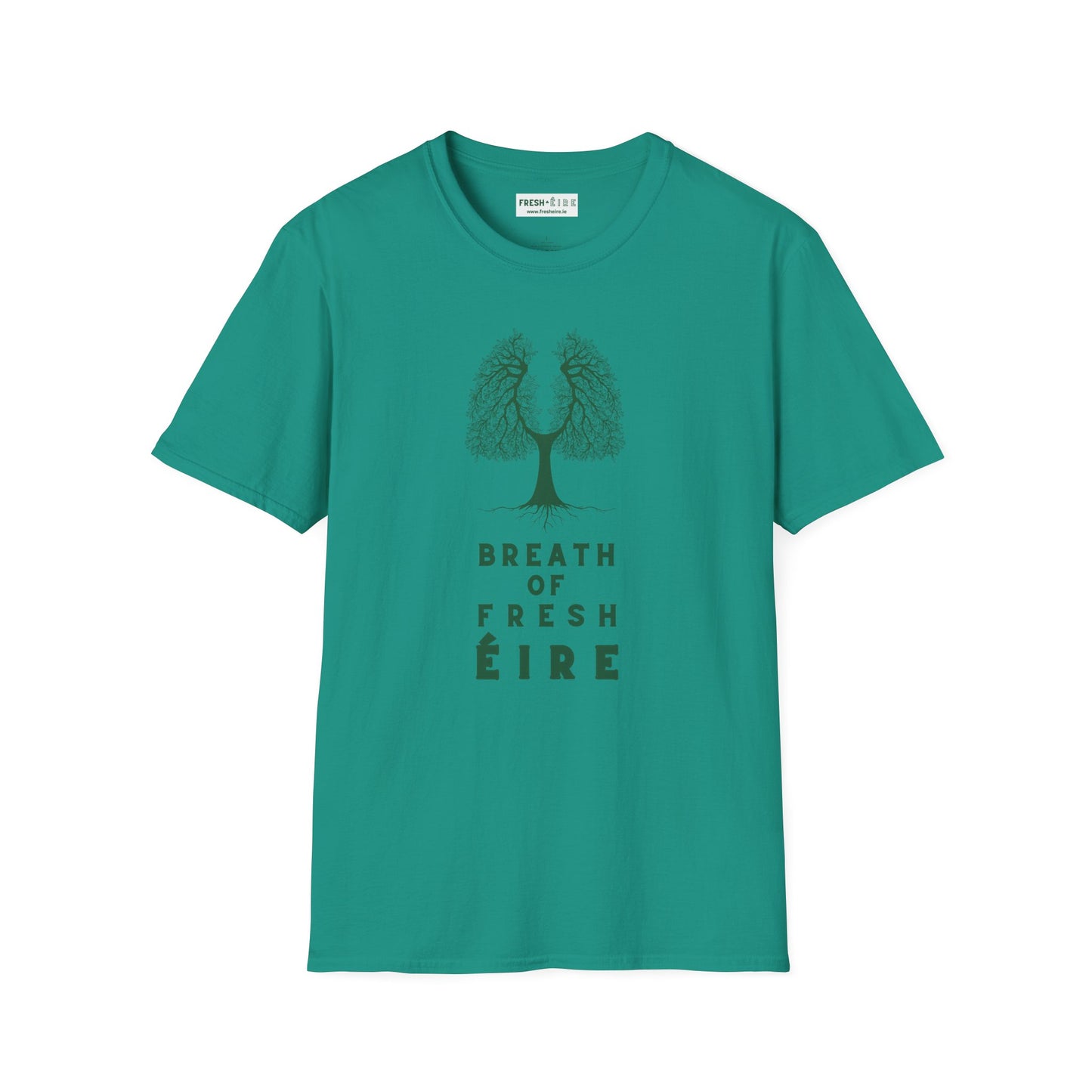BREATH OF FRESH ÉIRE Unisex Softstyle 100% Cotton T-Shirt